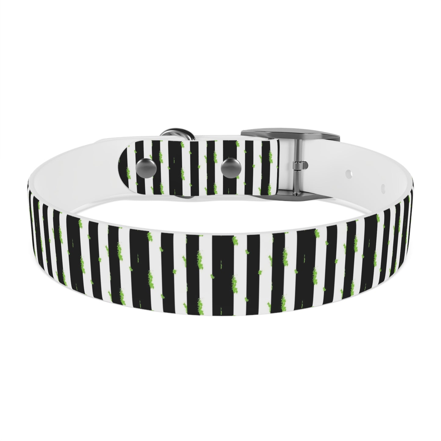 Beetlejuice Style Dog Collar
