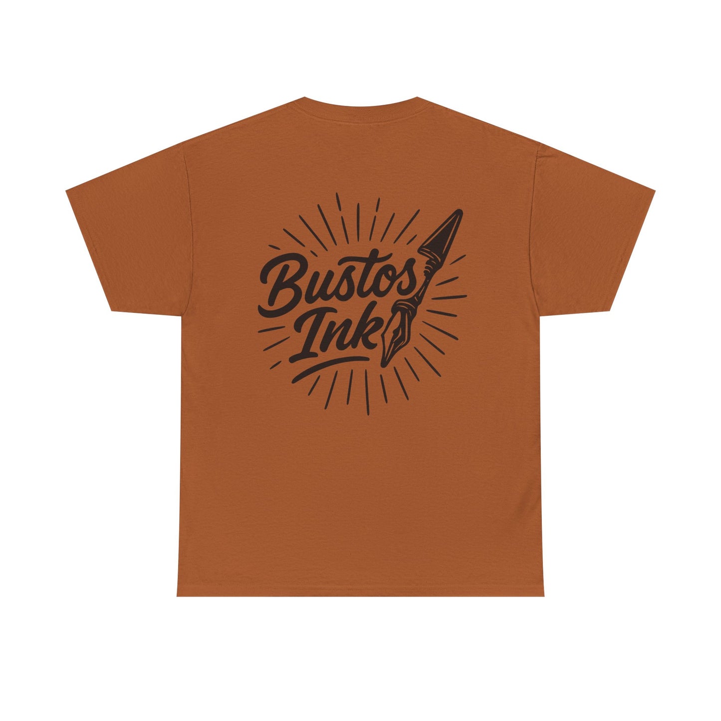 Bustos Ink Unisex Tee - Comfortable Cotton Shirt for Creative Souls, Perfect Gift for Artists, Casual Wear, Art Enthusiasts, Unique Style