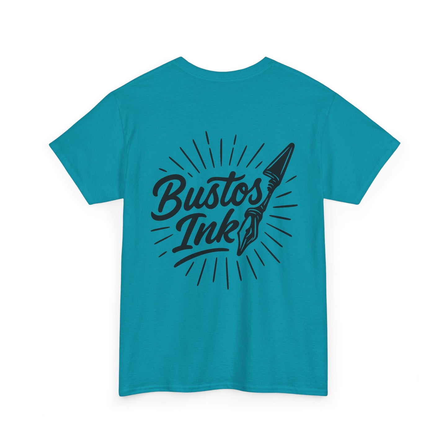 Bustos Ink Unisex Tee - Comfortable Cotton Shirt for Creative Souls, Perfect Gift for Artists, Casual Wear, Art Enthusiasts, Unique Style