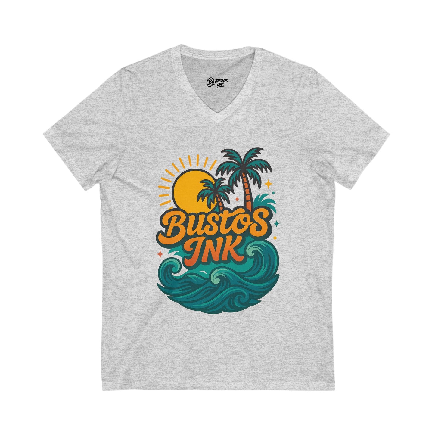 Beach Vibes Unisex Tee - Tropical Graphic T-Shirt, Summer Shirt, Casual Wear, Gift for Ocean Lovers, Vacation Apparel