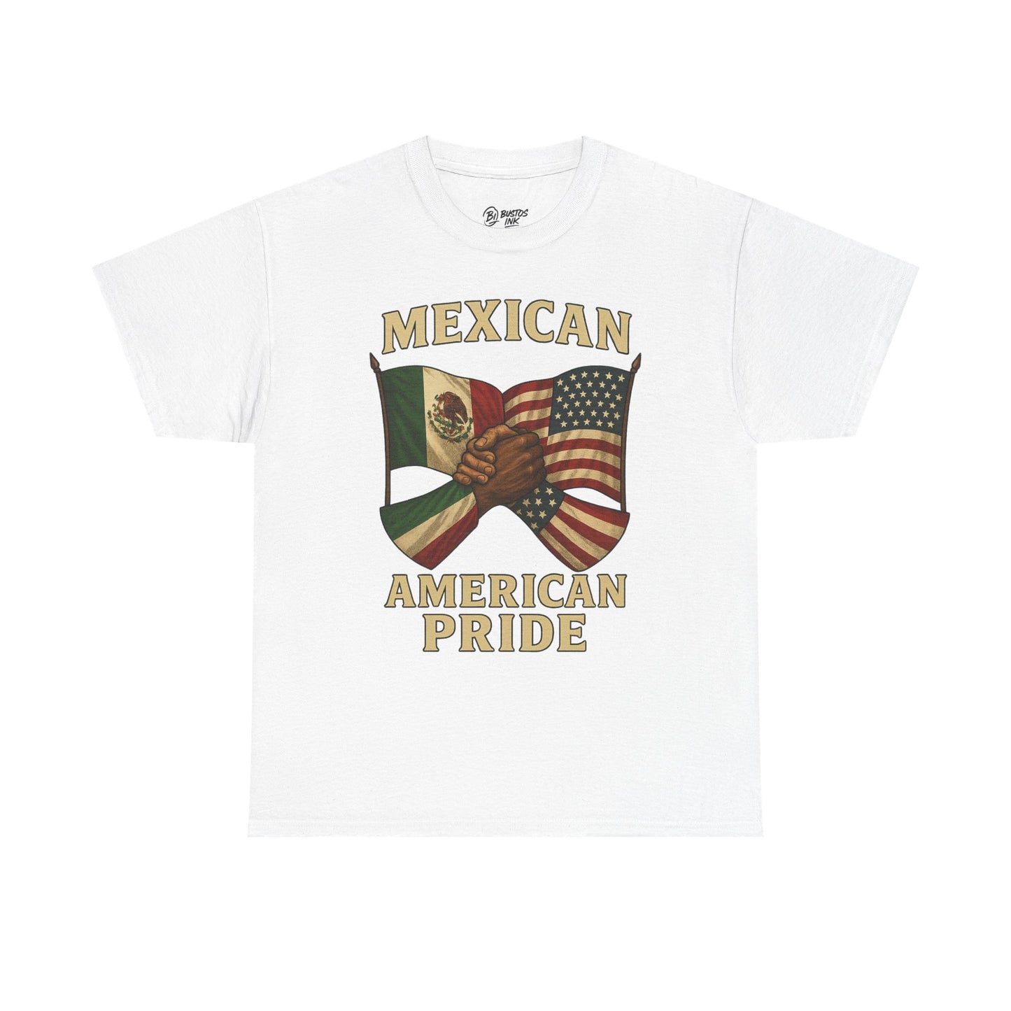 Mexican American Pride Tee, Unisex Cotton T-Shirt for Cultural Celebrations, Independence Day, Heritage Month, Gift for Patriotic Friends