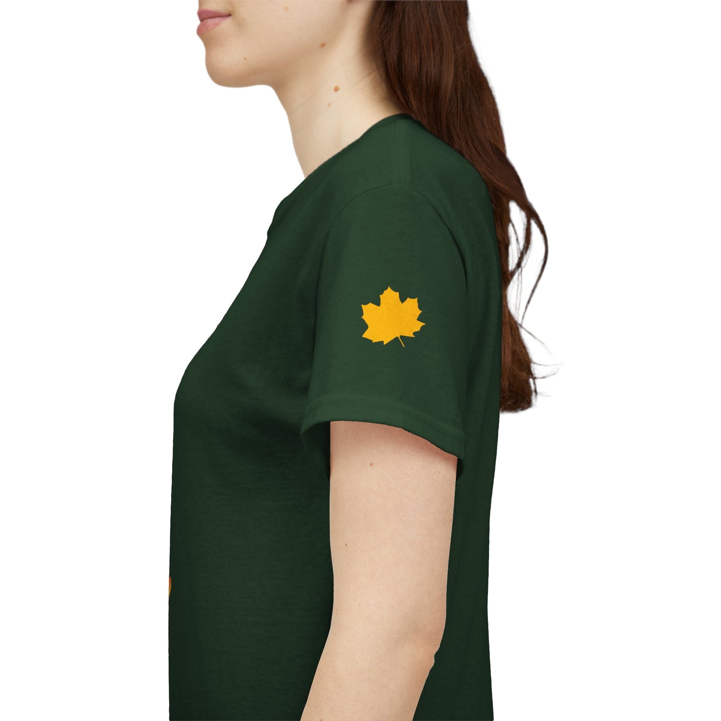 October is my favorite color- Unisex Short Sleeve Heavy Cotton Tee