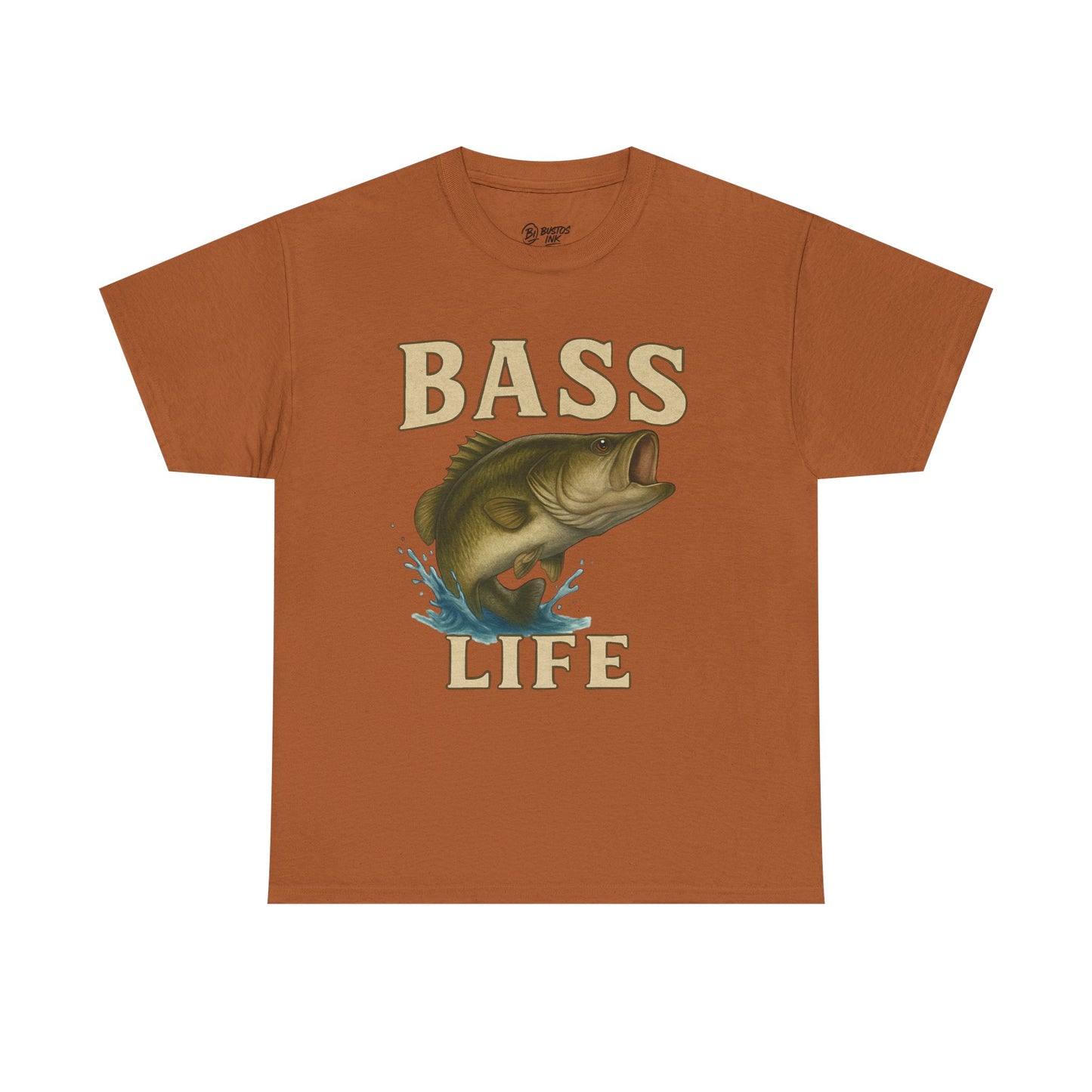 Bass Life Fishing Tee, Unisex Cotton Shirt, Outdoor Enthusiast Gift, Angler Apparel, Casual Summer Top, Fishing Event Shirt