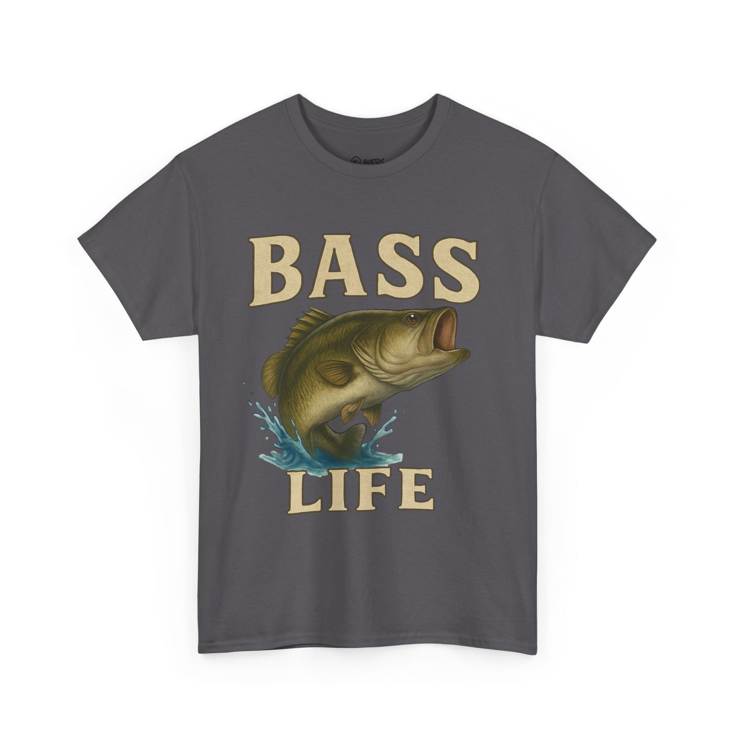 Bass Life Fishing Tee, Unisex Cotton Shirt, Outdoor Enthusiast Gift, Angler Apparel, Casual Summer Top, Fishing Event Shirt