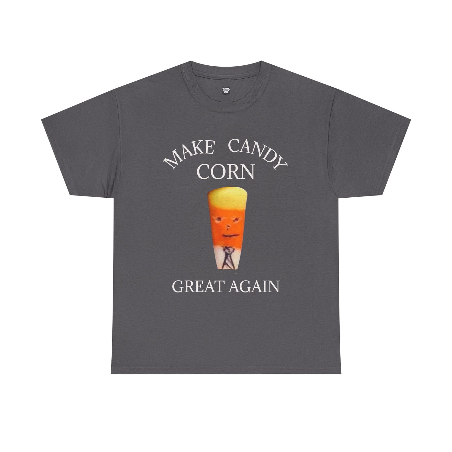 Halloween Tee, Funny Candy Corn Unisex Heavy Cotton T-Shirt