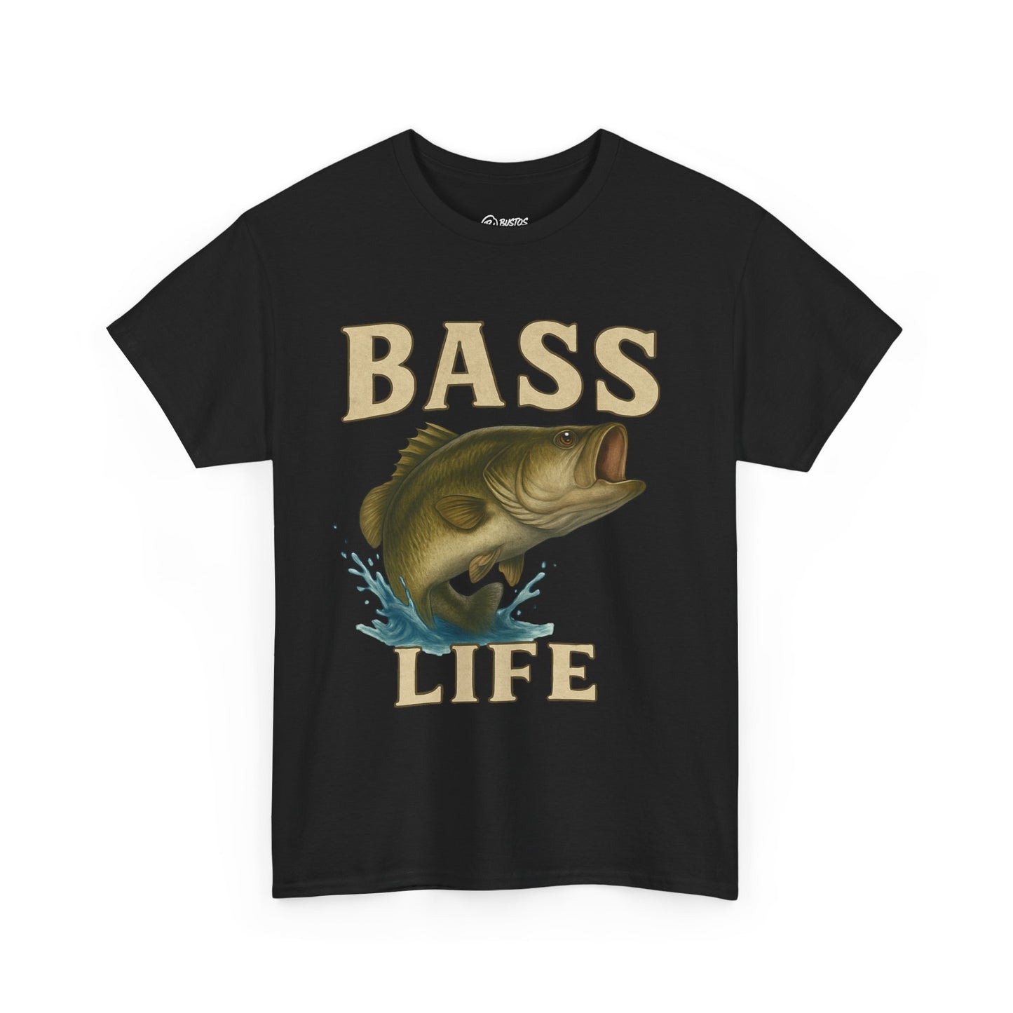 Bass Life Fishing Tee, Unisex Cotton Shirt, Outdoor Enthusiast Gift, Angler Apparel, Casual Summer Top, Fishing Event Shirt
