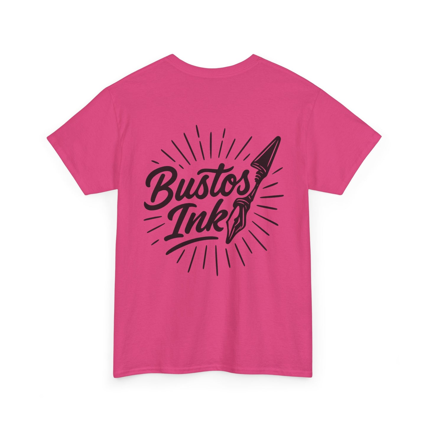 Bustos Ink Unisex Tee - Comfortable Cotton Shirt for Creative Souls, Perfect Gift for Artists, Casual Wear, Art Enthusiasts, Unique Style