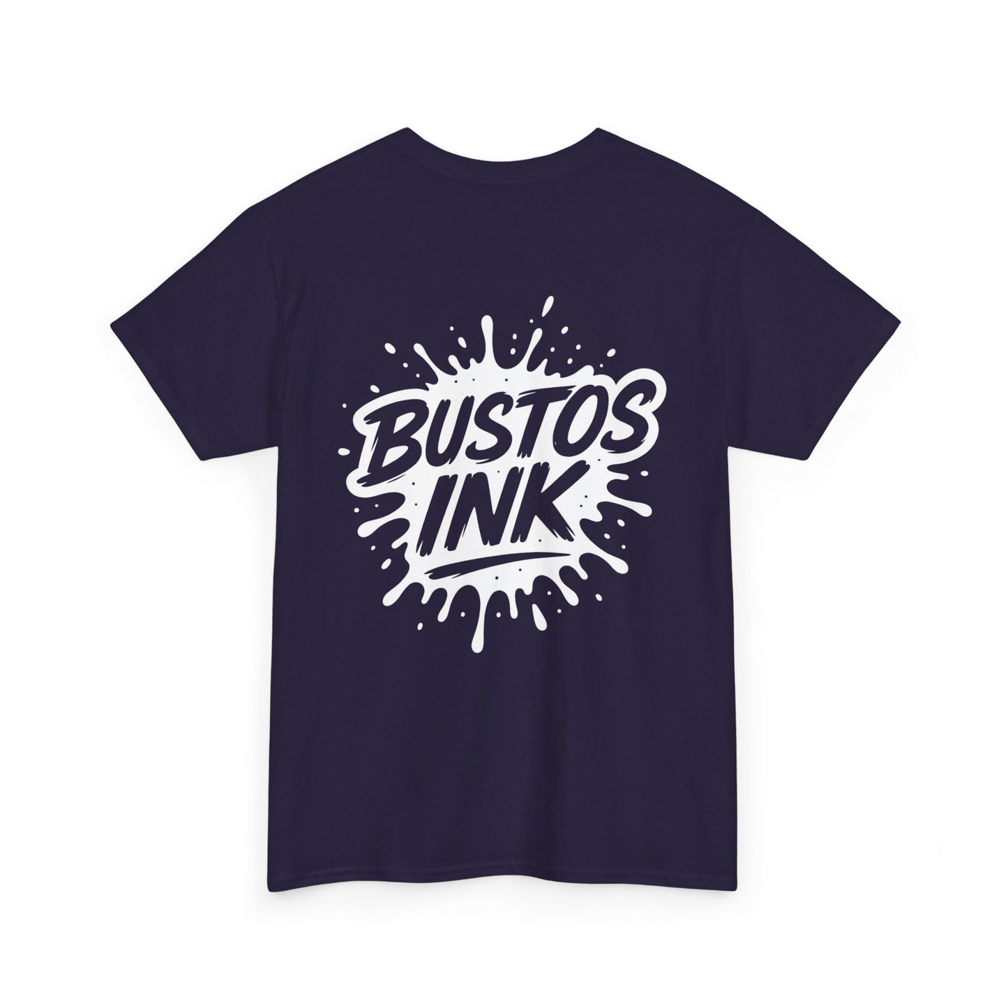 Bold Graphic Tee - Bustos Ink, Unisex Tee, Casual Wear, Street Style Shirt, Creative Gift, Graphic Art Fashion