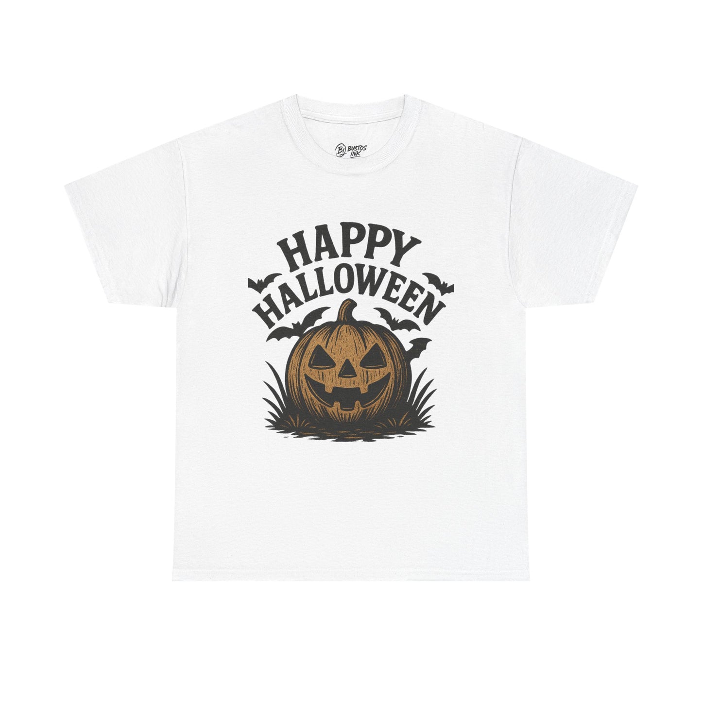 Halloween Pumpkin Unisex Cotton Tee, Fall Fashion, Spooky Shirt, Holiday Apparel, Casual Wear, Halloween Party Top