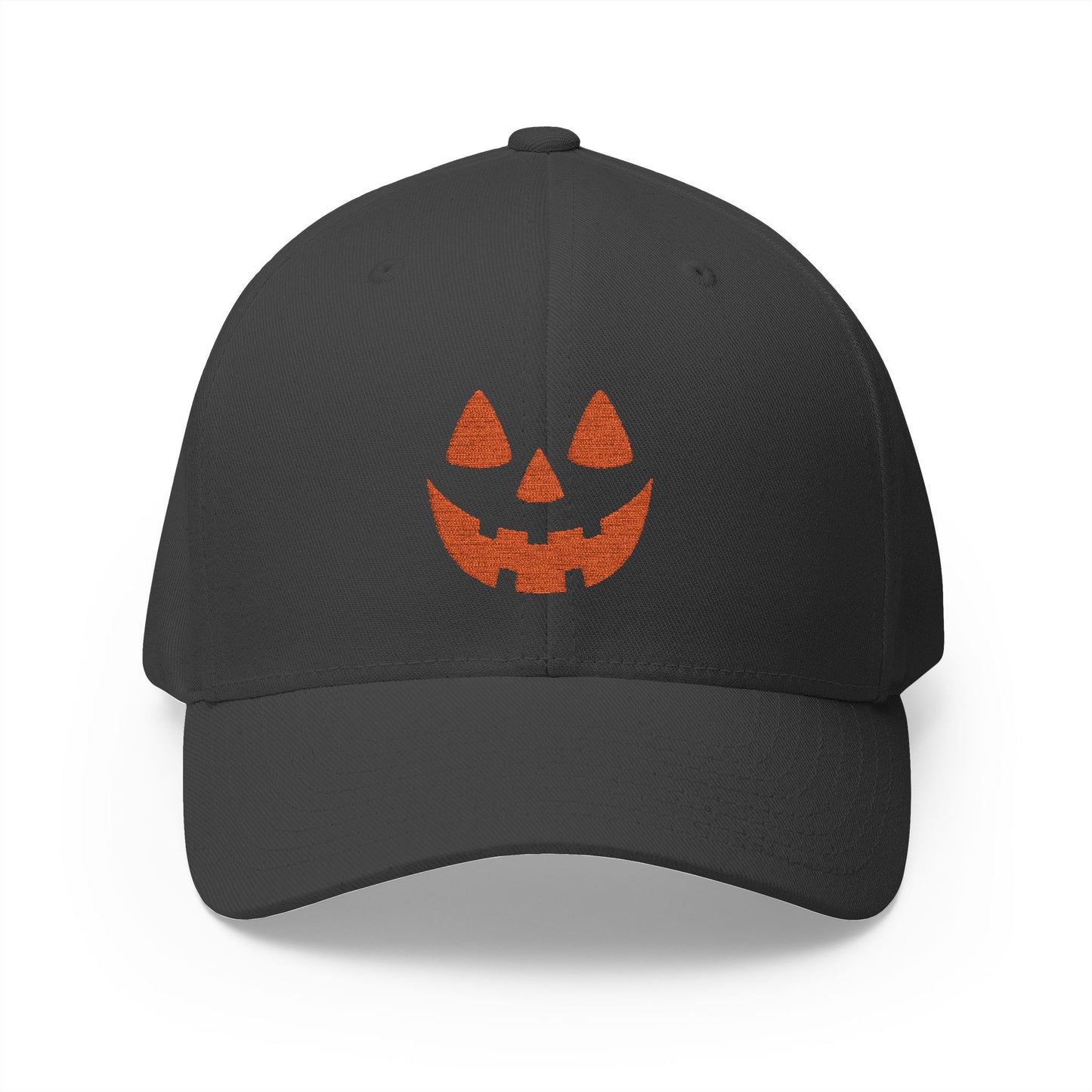 Embroidered Halloween Pumpkin Cap