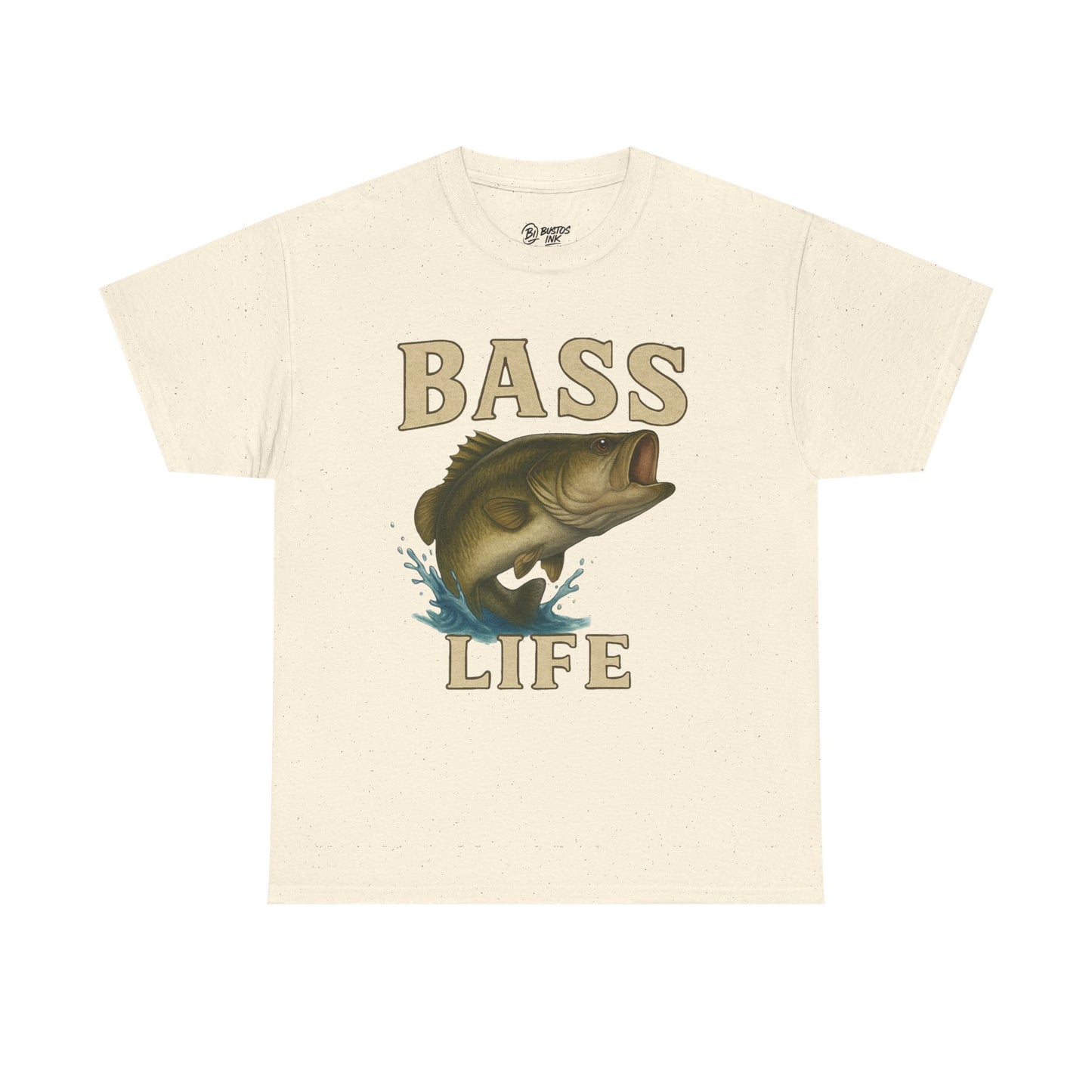 Bass Life Fishing Tee, Unisex Cotton Shirt, Outdoor Enthusiast Gift, Angler Apparel, Casual Summer Top, Fishing Event Shirt