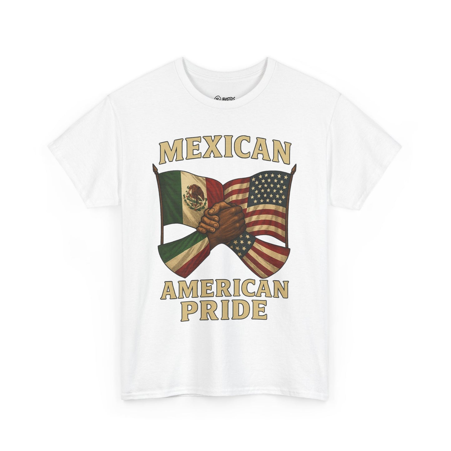 Mexican American Pride Tee, Unisex Cotton T-Shirt for Cultural Celebrations, Independence Day, Heritage Month, Gift for Patriotic Friends