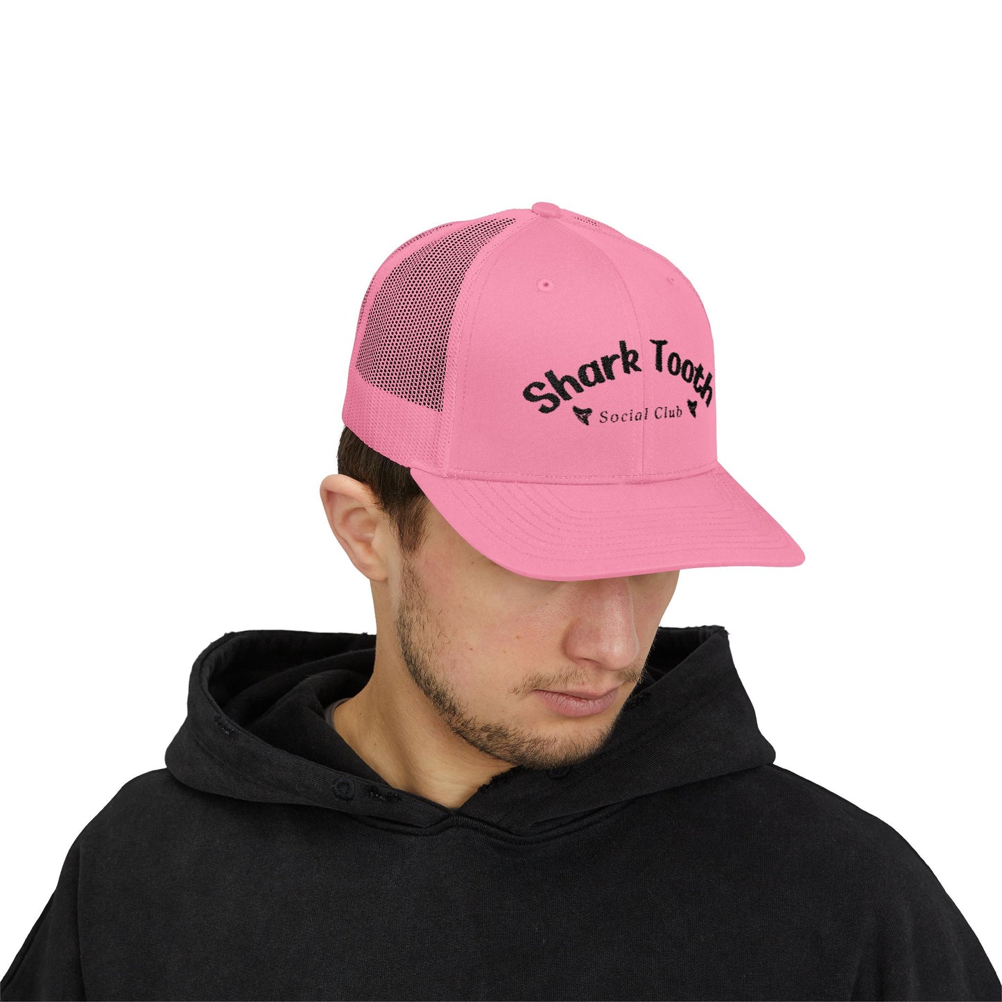 Shark Tooth Social Club Snapback Cap