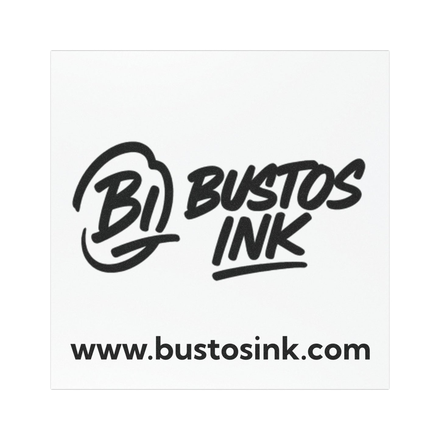 Bustos Ink Website Car Magnet