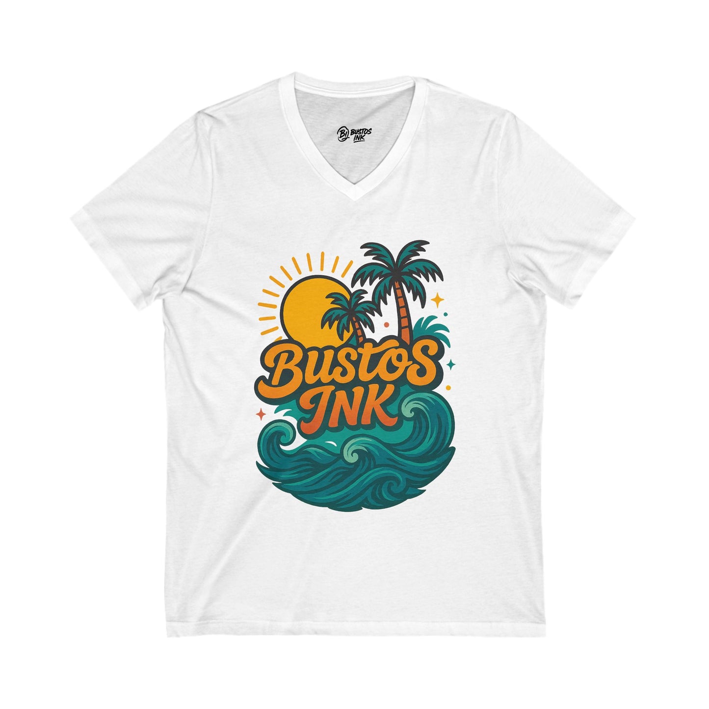 Beach Vibes Unisex Tee - Tropical Graphic T-Shirt, Summer Shirt, Casual Wear, Gift for Ocean Lovers, Vacation Apparel