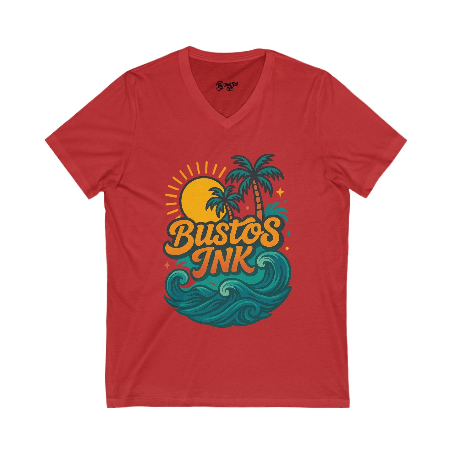 Beach Vibes Unisex Tee - Tropical Graphic T-Shirt, Summer Shirt, Casual Wear, Gift for Ocean Lovers, Vacation Apparel
