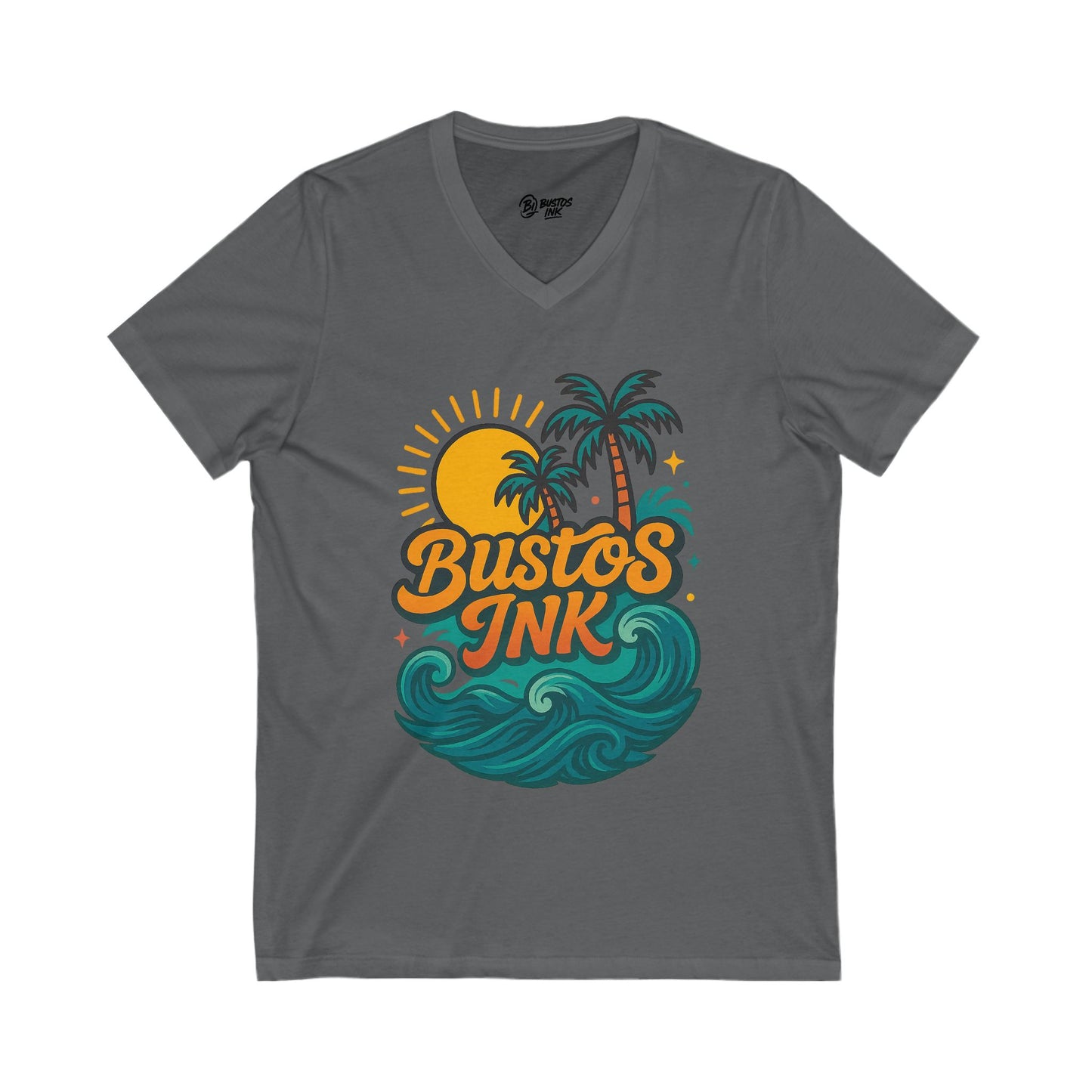 Beach Vibes Unisex Tee - Tropical Graphic T-Shirt, Summer Shirt, Casual Wear, Gift for Ocean Lovers, Vacation Apparel