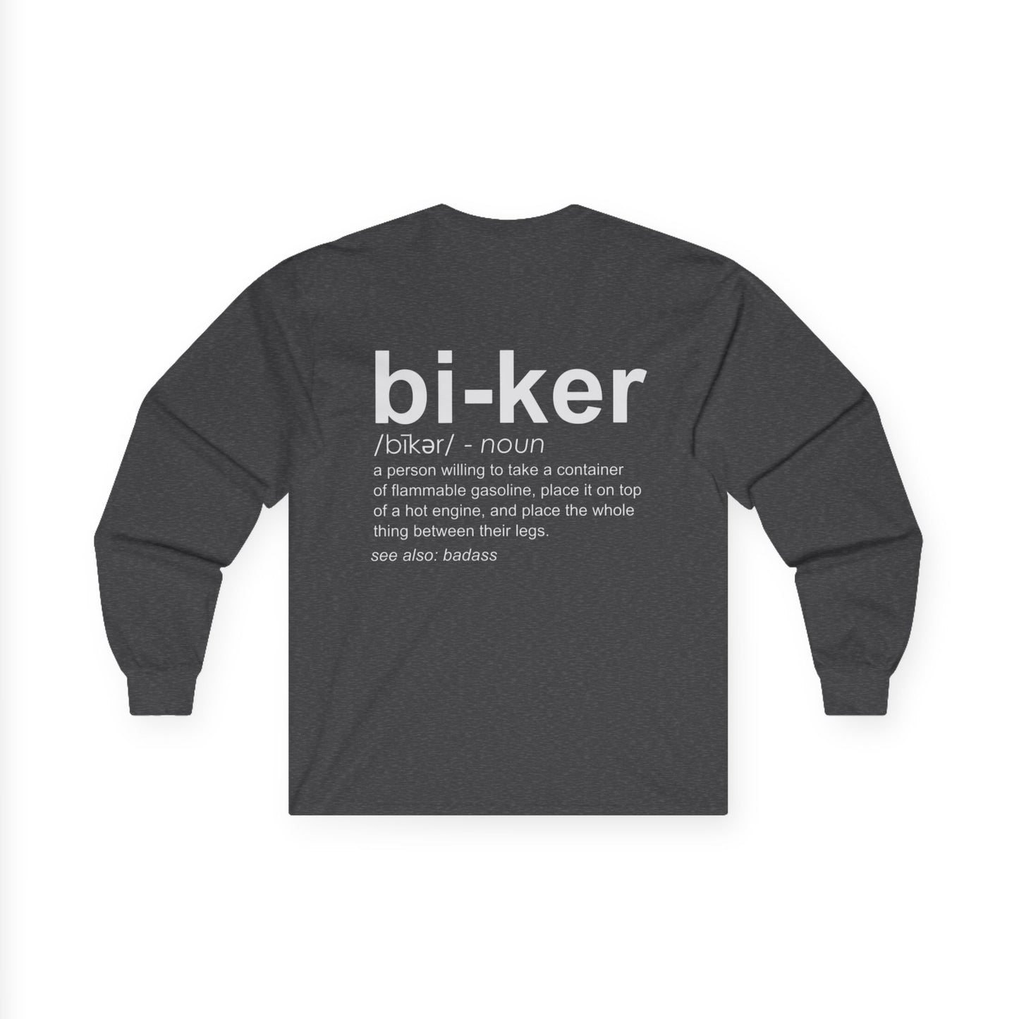 Biker Definition Unisex Ultra Cotton Long Sleeve Tee
