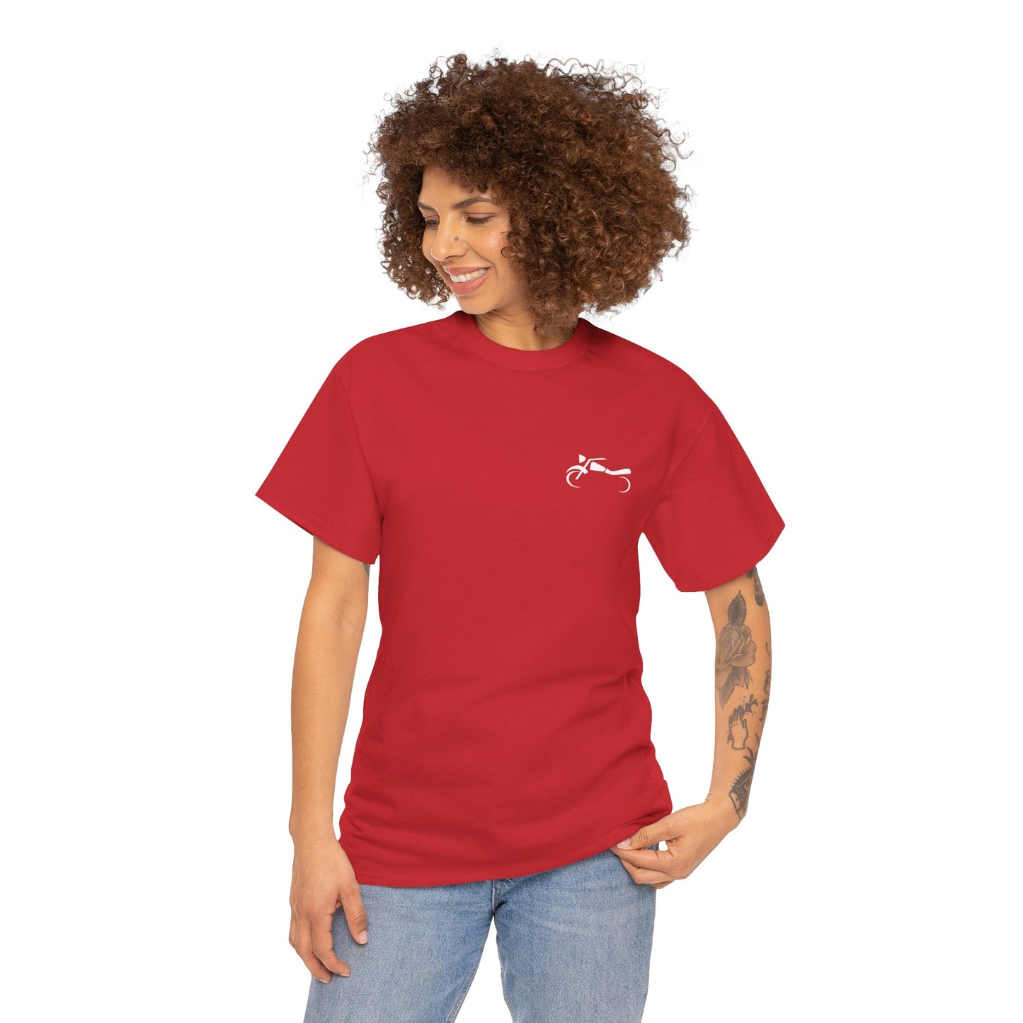 Biker Definition Short Sleeve Tee, Unisex Heavy Cotton T-Shirt