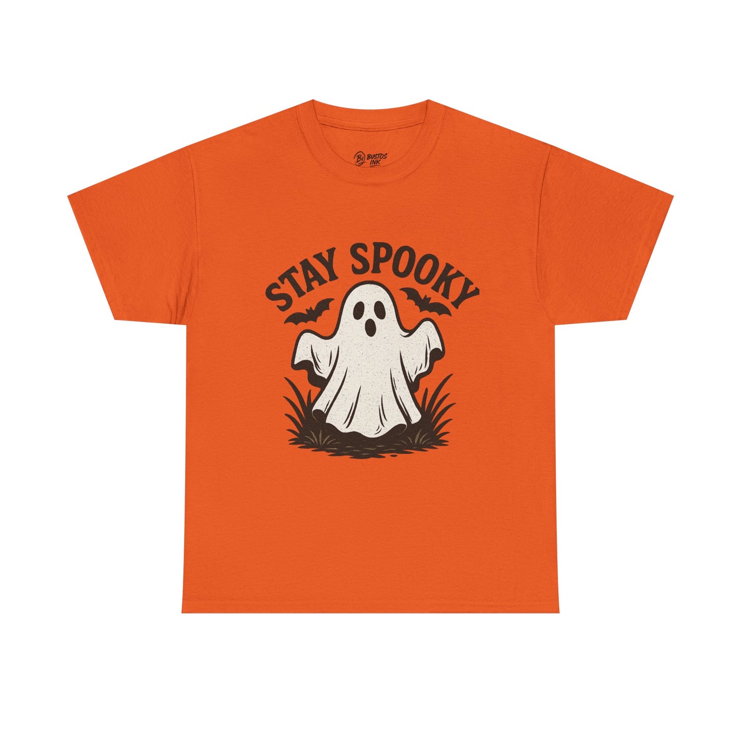 Spooky Ghost Tee - Perfect for Halloween, Unisex Cotton Shirt, Halloween Costume Top, Fall Apparel, Stay Spooky Tee