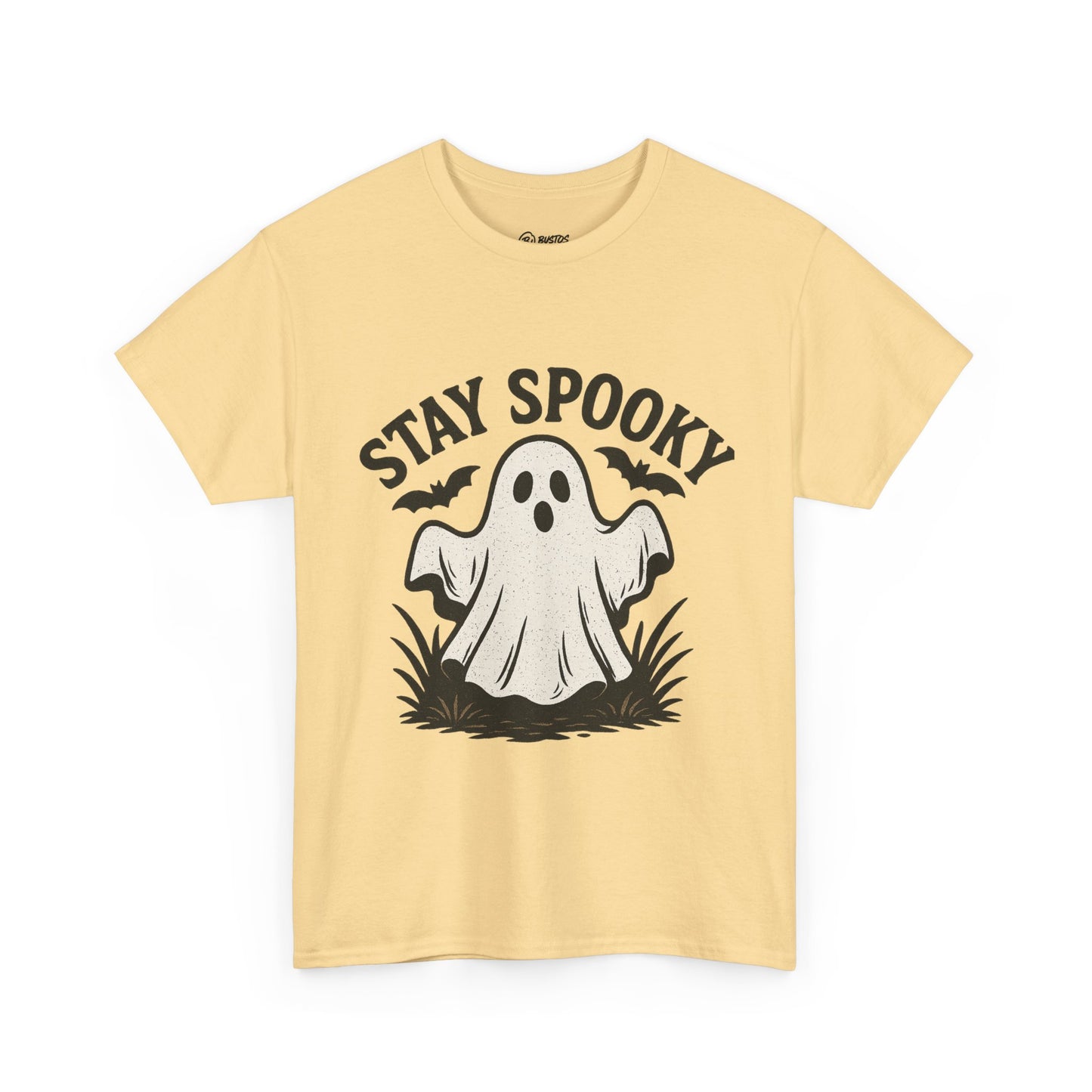 Spooky Ghost Tee - Perfect for Halloween, Unisex Cotton Shirt, Halloween Costume Top, Fall Apparel, Stay Spooky Tee