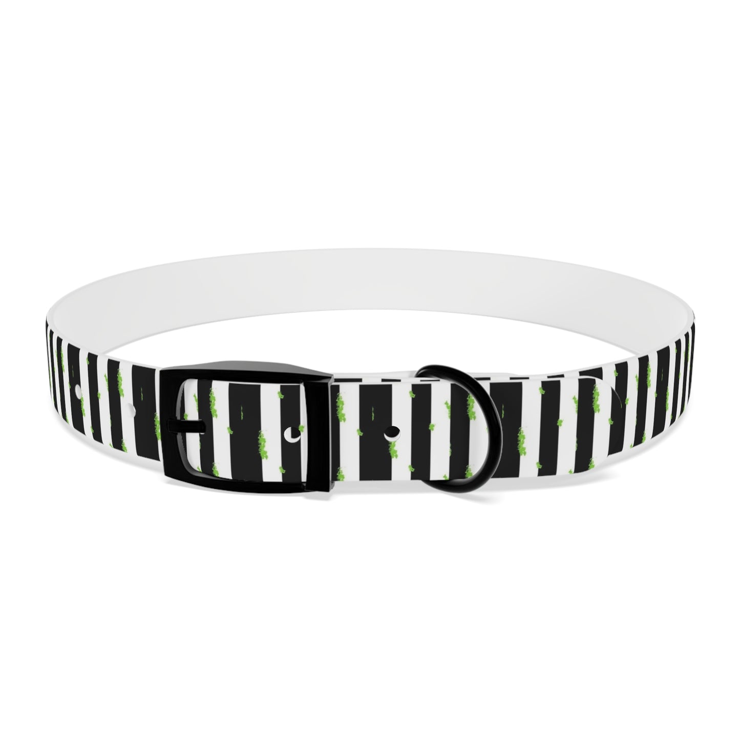 Beetlejuice Style Dog Collar
