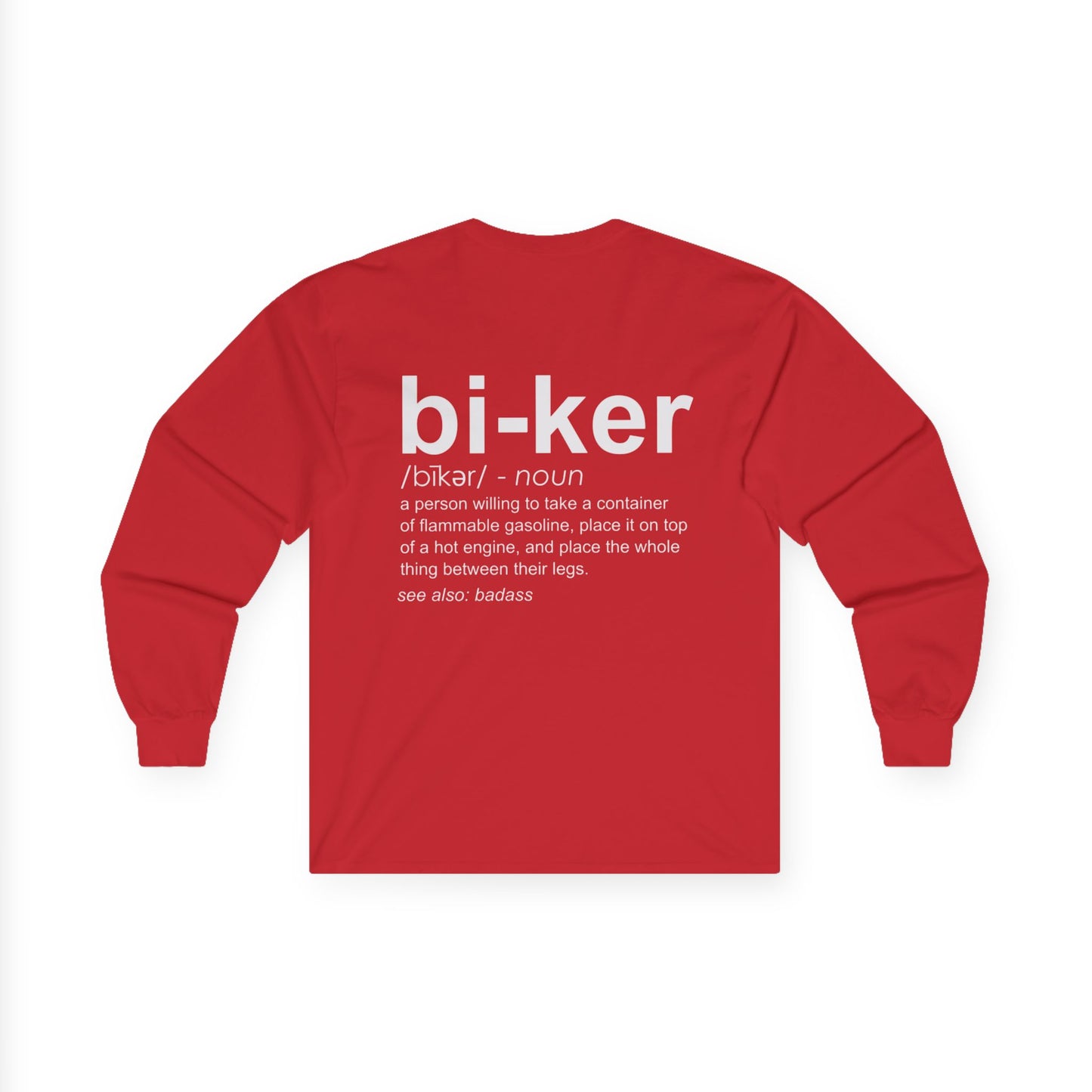 Biker Definition Unisex Ultra Cotton Long Sleeve Tee