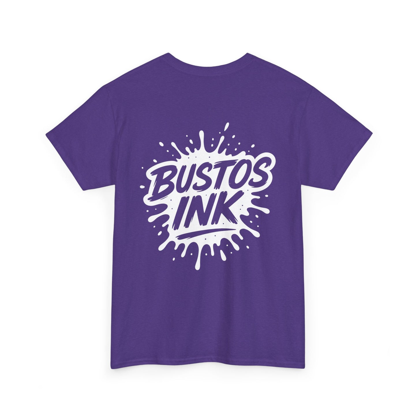 Bold Graphic Tee - Bustos Ink, Unisex Tee, Casual Wear, Street Style Shirt, Creative Gift, Graphic Art Fashion