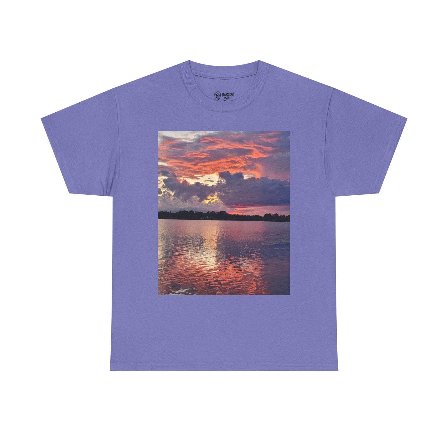 Serene Sunset Unisex Tee | Nature Lovers Shirt, Gift for Friends, Casual Wear, Outdoor Adventures, Summer Vibes