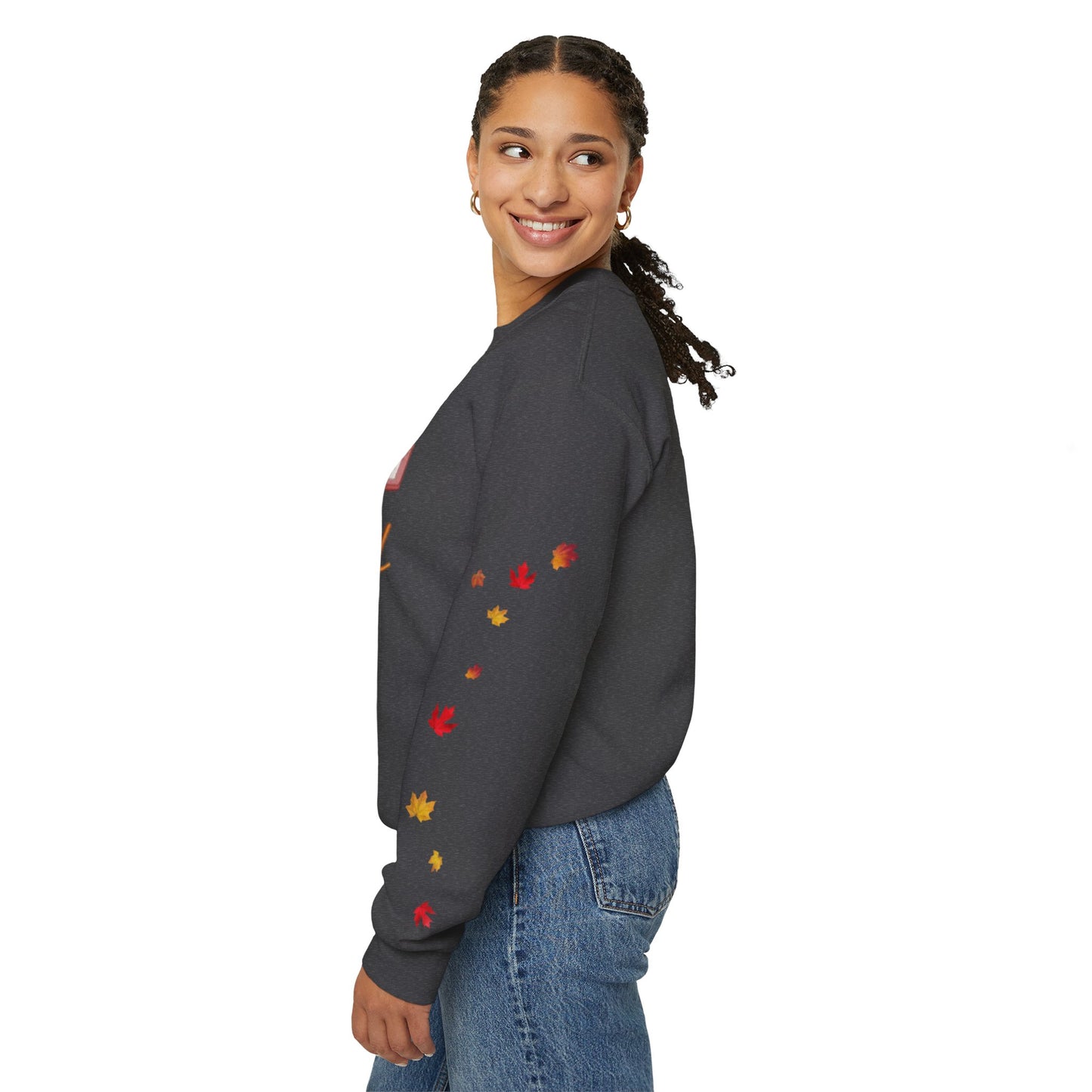 Cozy Fall Sweatshirt, Just a Girl Who Loves Fall, Comfy Crewneck Sweatshirt