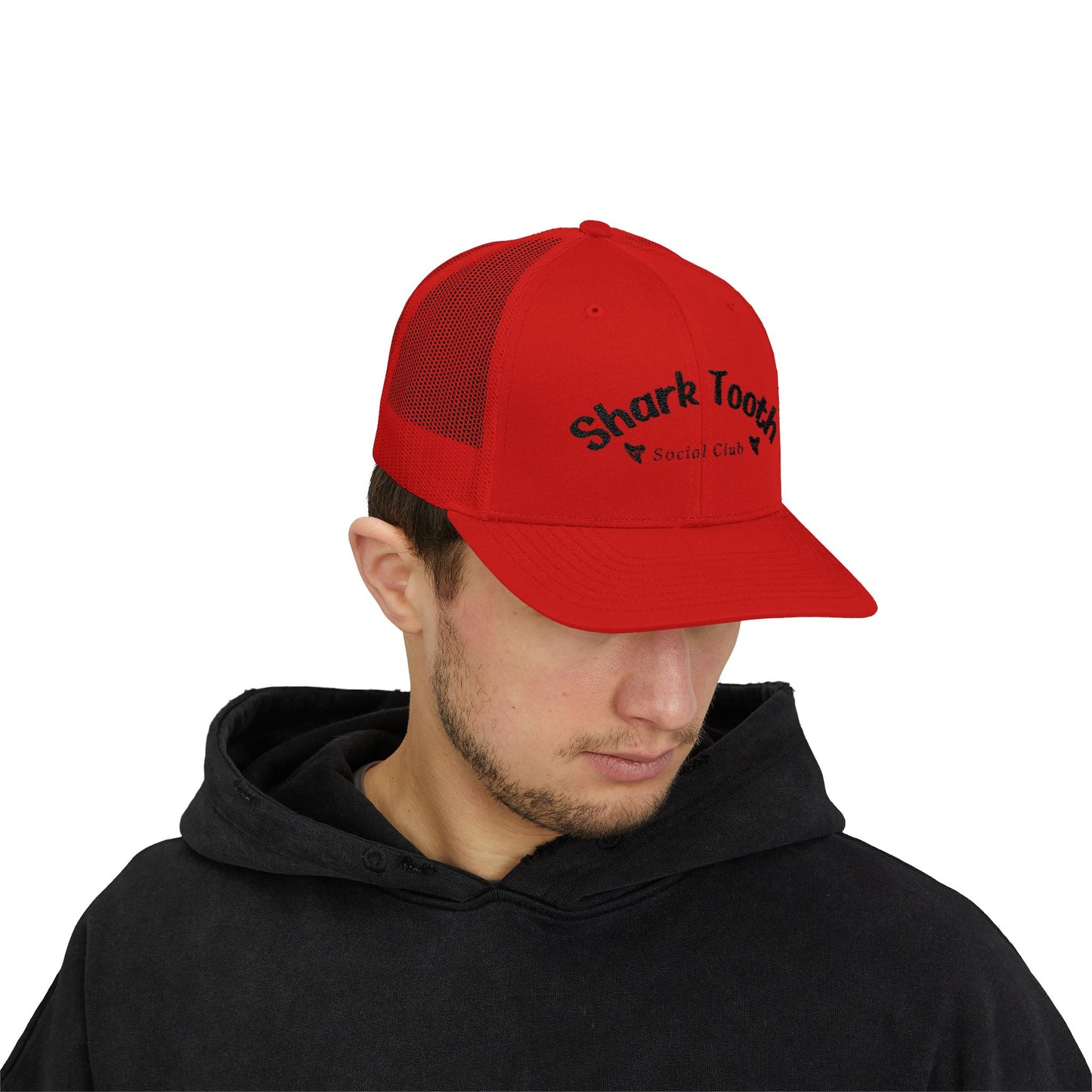 Shark Tooth Social Club Snapback Cap