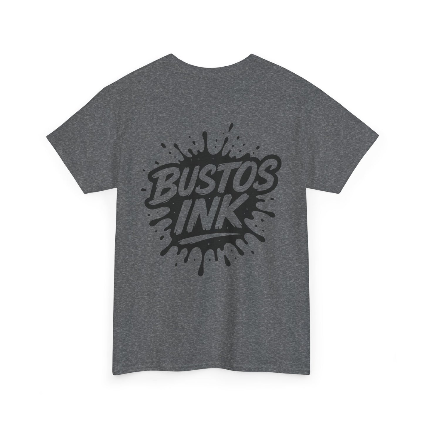 Bustos Ink Graphic Tee, Unisex Cotton T-Shirt, Streetwear Fashion, Casual Outfit, Gift for Art Lovers