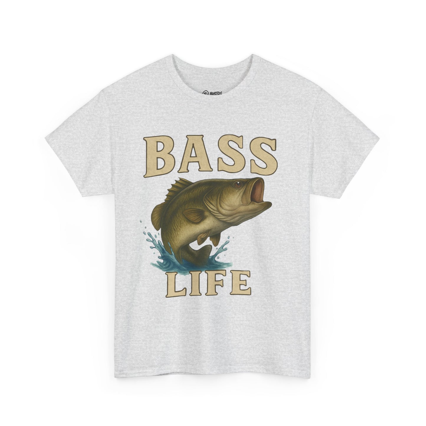 Bass Life Fishing Tee, Unisex Cotton Shirt, Outdoor Enthusiast Gift, Angler Apparel, Casual Summer Top, Fishing Event Shirt