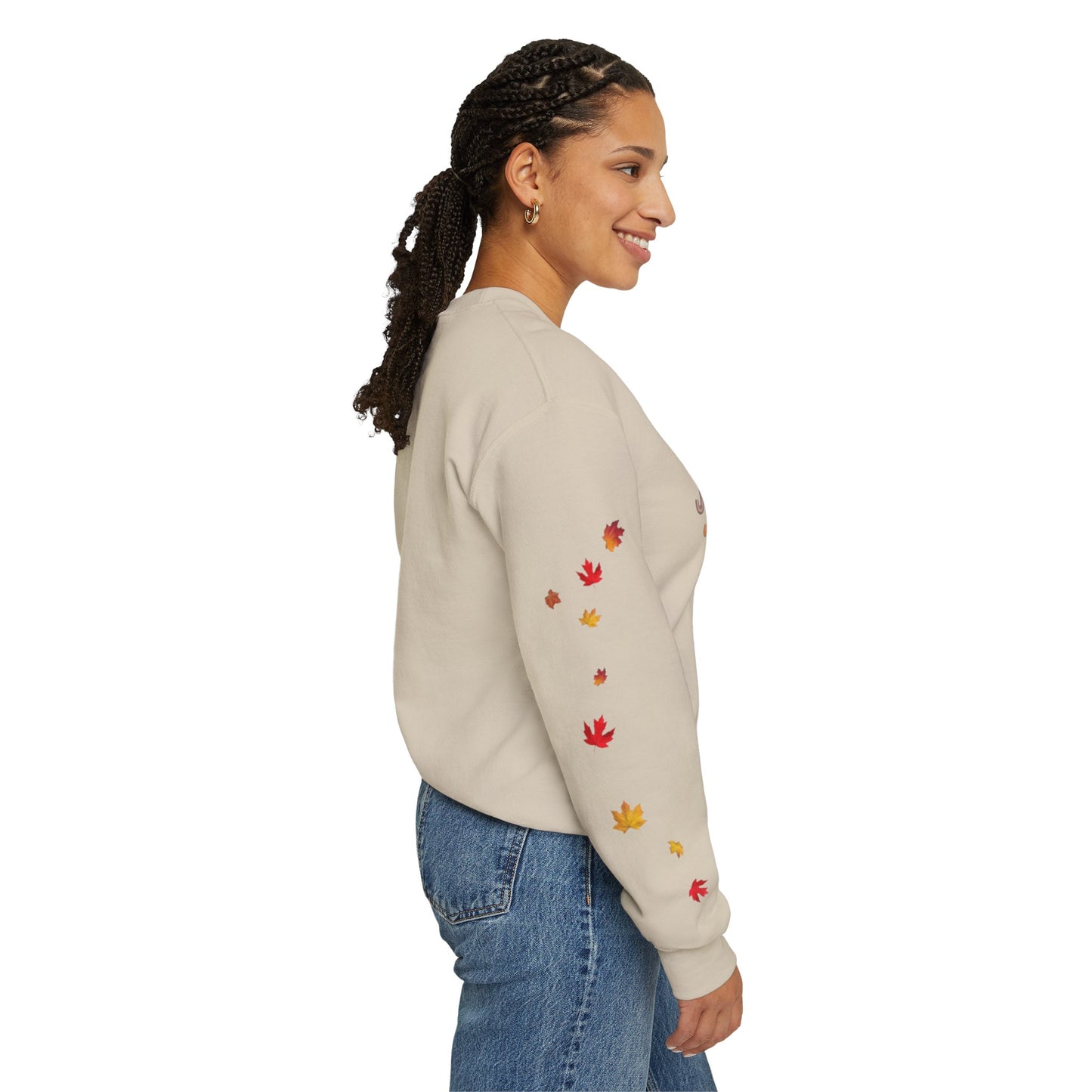 Cozy Fall Sweatshirt, Just a Girl Who Loves Fall, Comfy Crewneck Sweatshirt