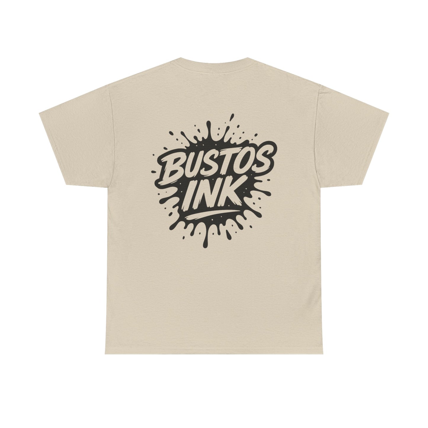 Bustos Ink Graphic Tee, Unisex Cotton T-Shirt, Streetwear Fashion, Casual Outfit, Gift for Art Lovers