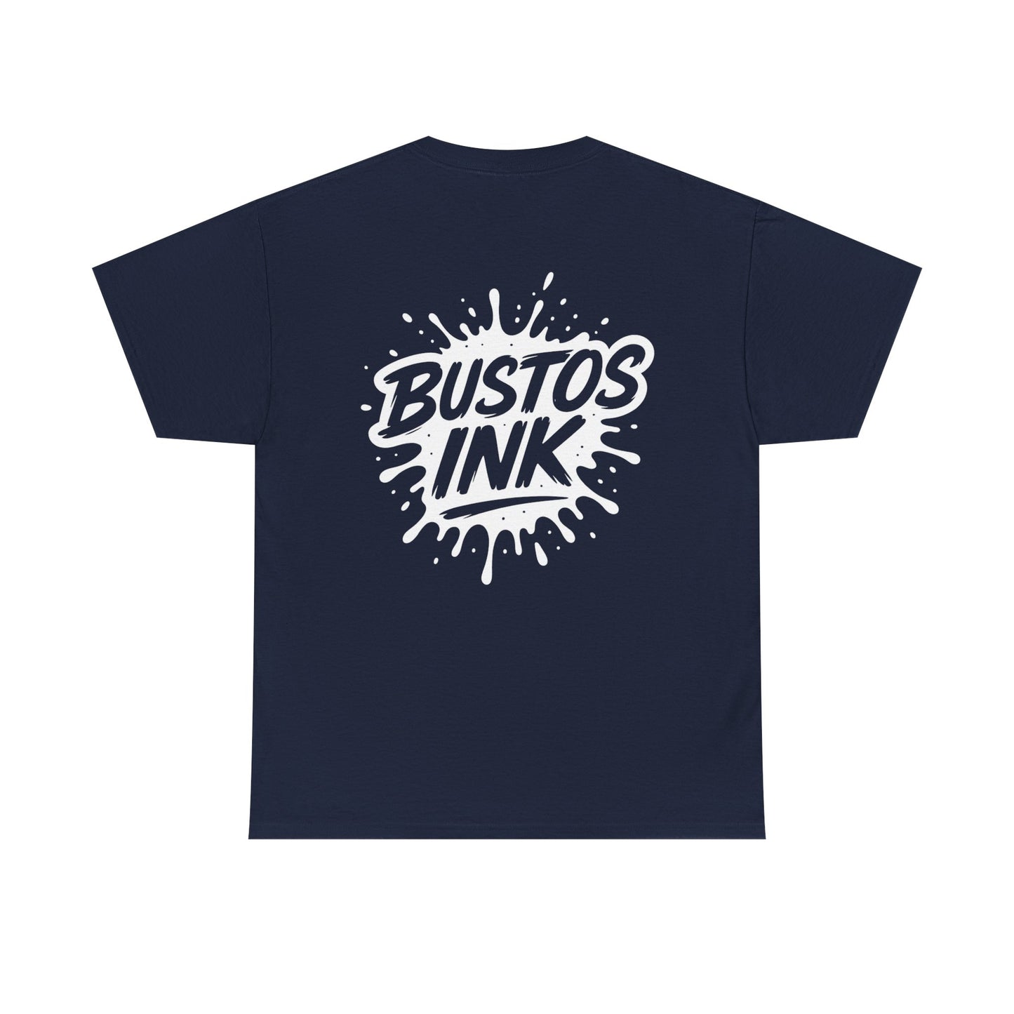 Bold Graphic Tee - Bustos Ink, Unisex Tee, Casual Wear, Street Style Shirt, Creative Gift, Graphic Art Fashion