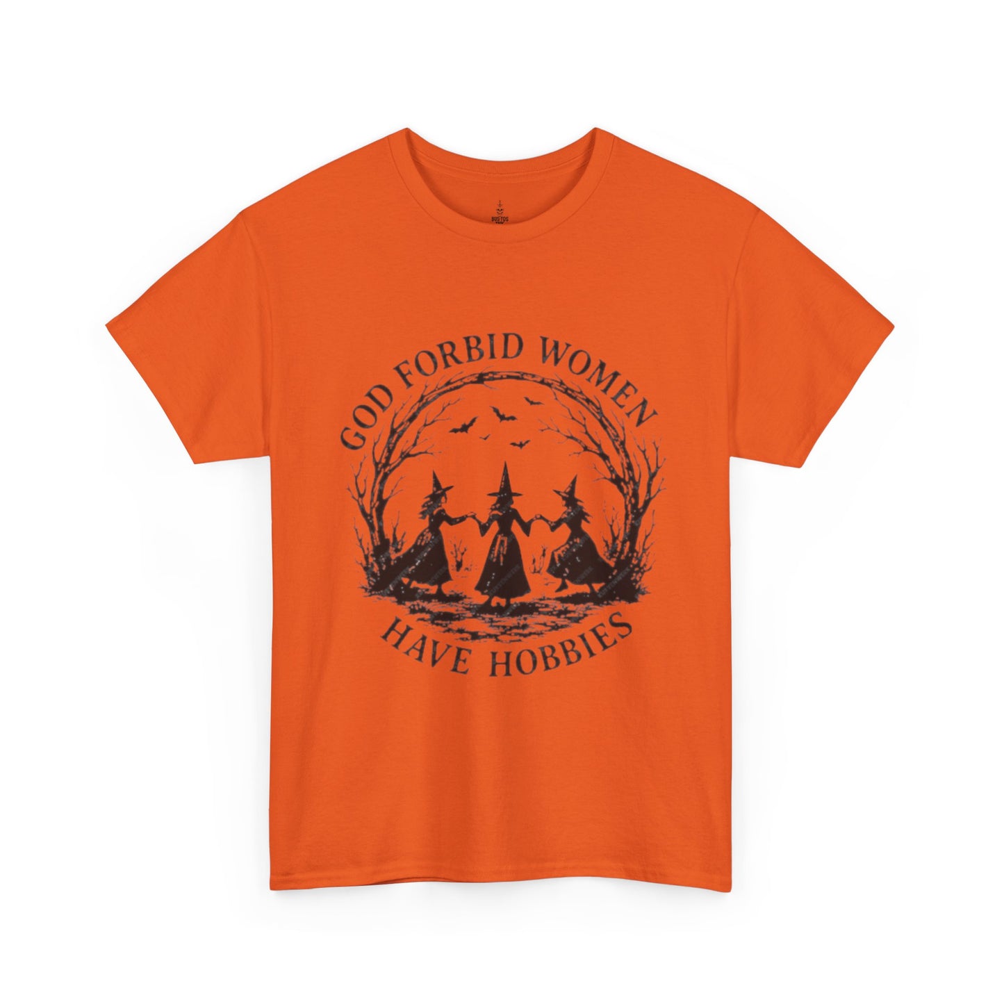 Unisex Heavy Cotton Tee-God Forbid Women Have Hobbies