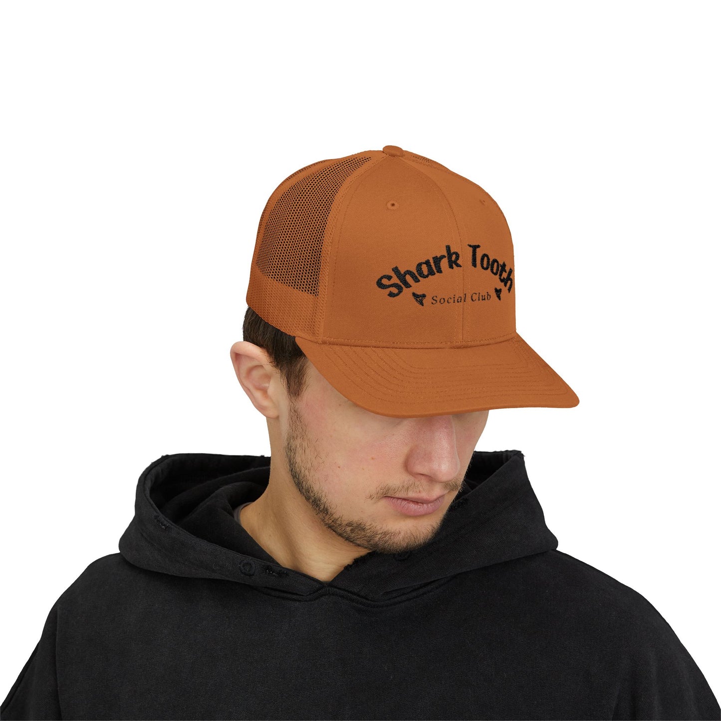 Shark Tooth Social Club Snapback Cap
