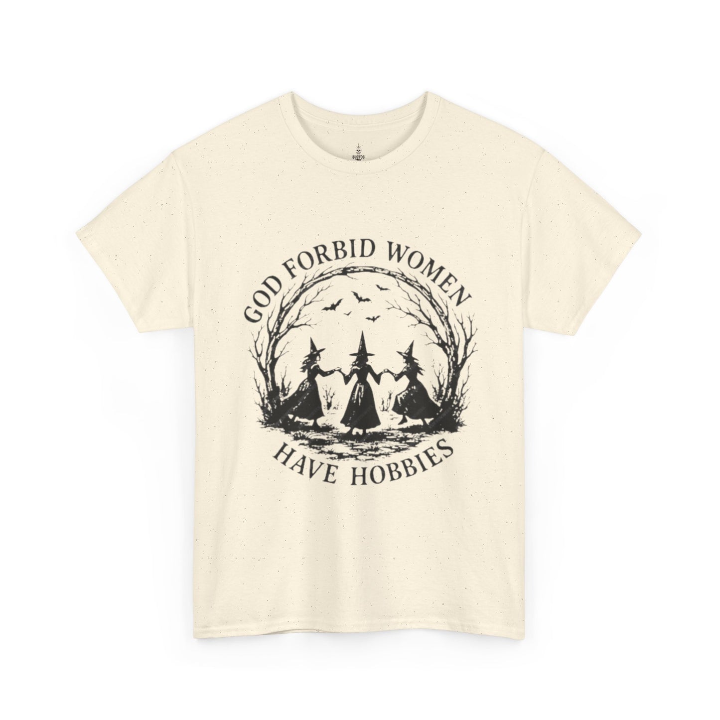 Unisex Heavy Cotton Tee-God Forbid Women Have Hobbies