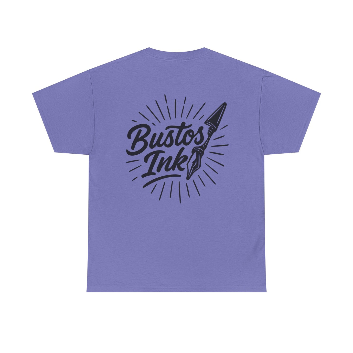 Bustos Ink Unisex Tee - Comfortable Cotton Shirt for Creative Souls, Perfect Gift for Artists, Casual Wear, Art Enthusiasts, Unique Style