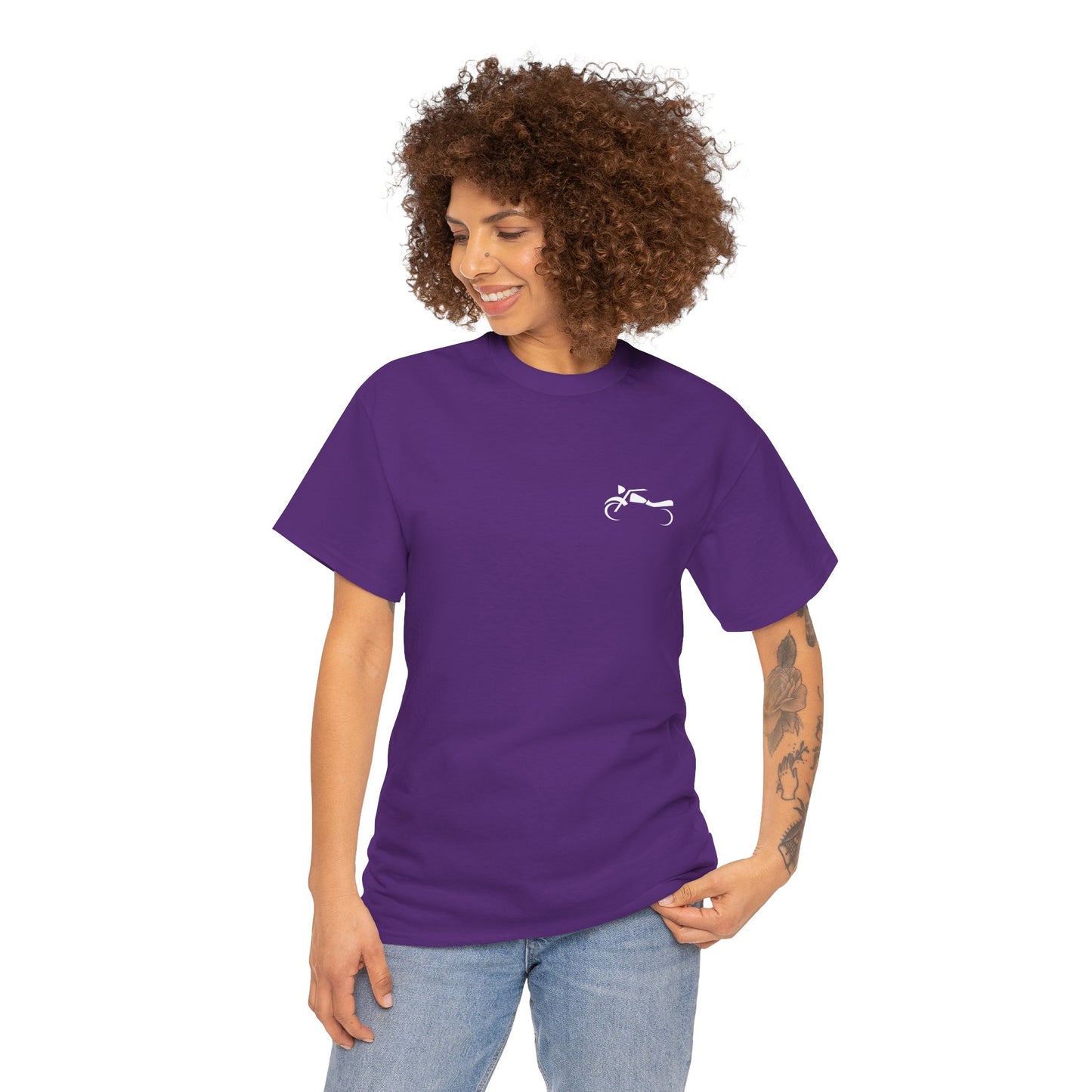 Biker Definition Short Sleeve Tee, Unisex Heavy Cotton T-Shirt