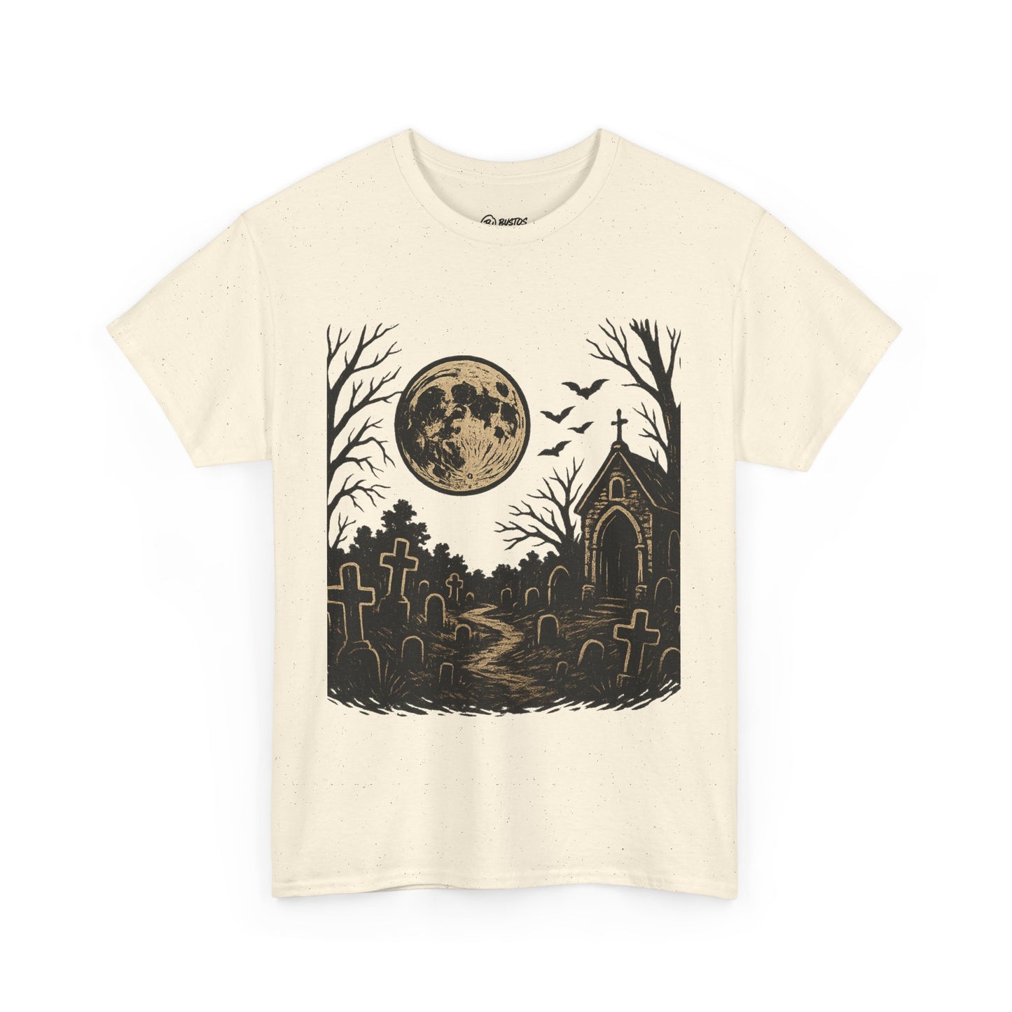 Spooky Moonlight Unisex Tee - Halloween Apparel, Graphic T-Shirt, Gothic Style, Fall Wardrobe, Casual Outfit