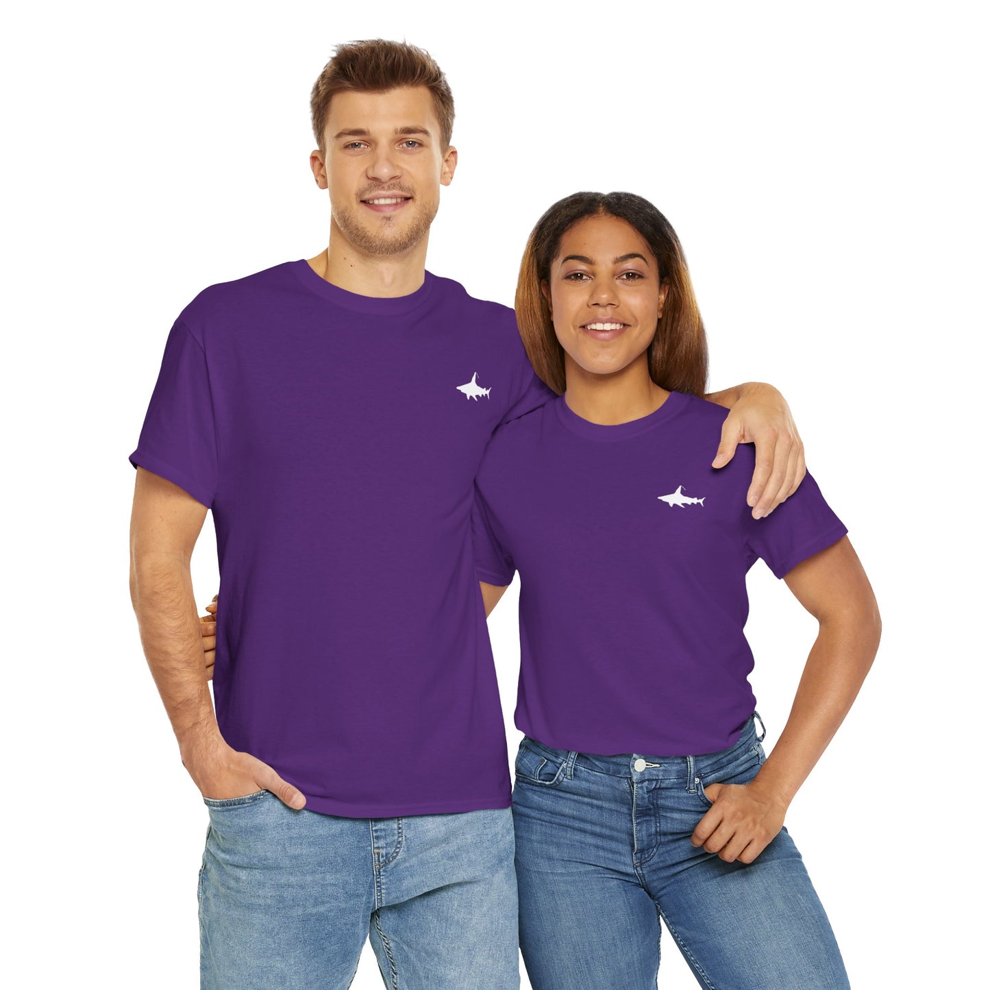Always Be A Shark Unisex Cotton Tee
