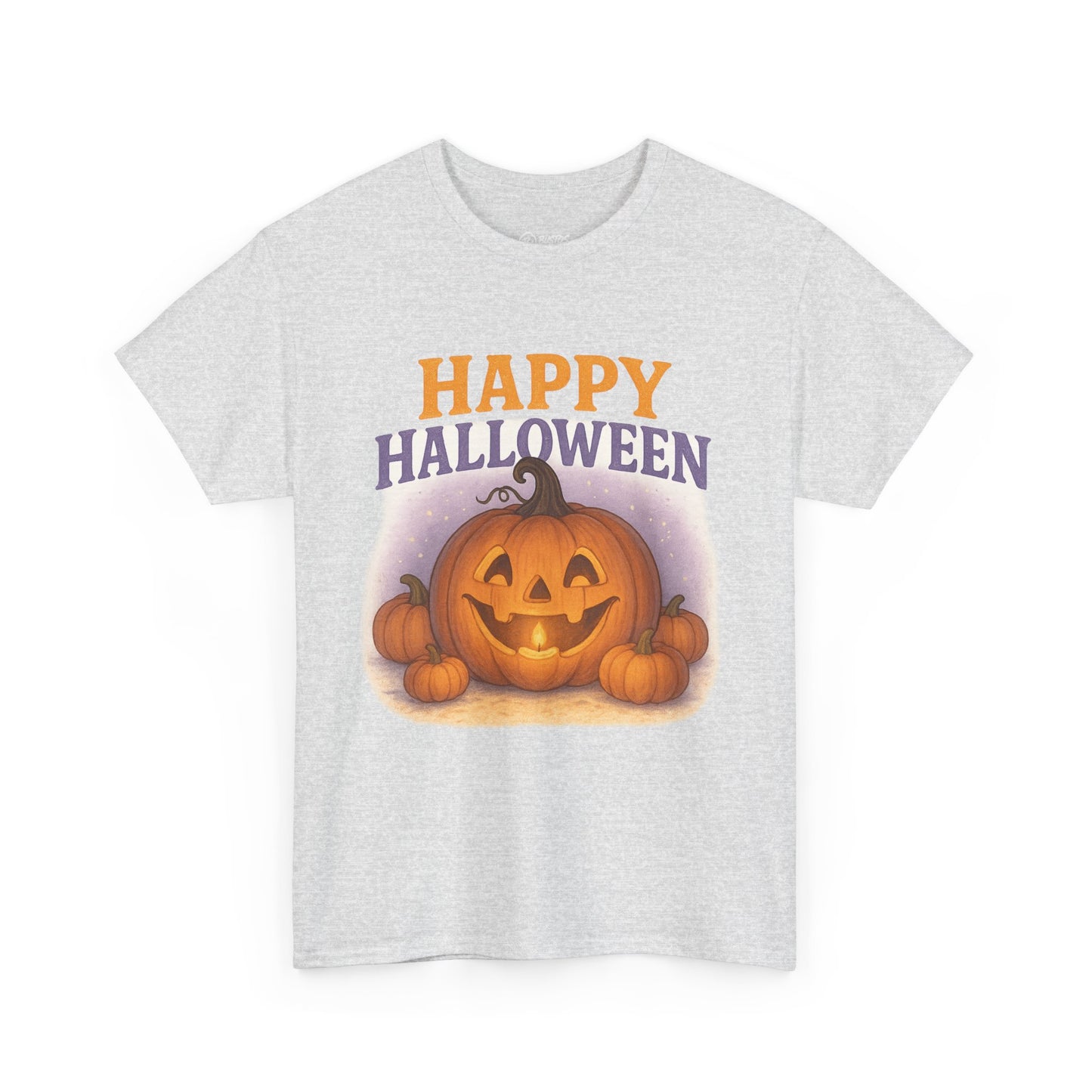 Halloween Pumpkin Unisex Cotton Tee, Fall Apparel, Costume Party Shirt, Spooky Season T-Shirt, Halloween Gift Idea