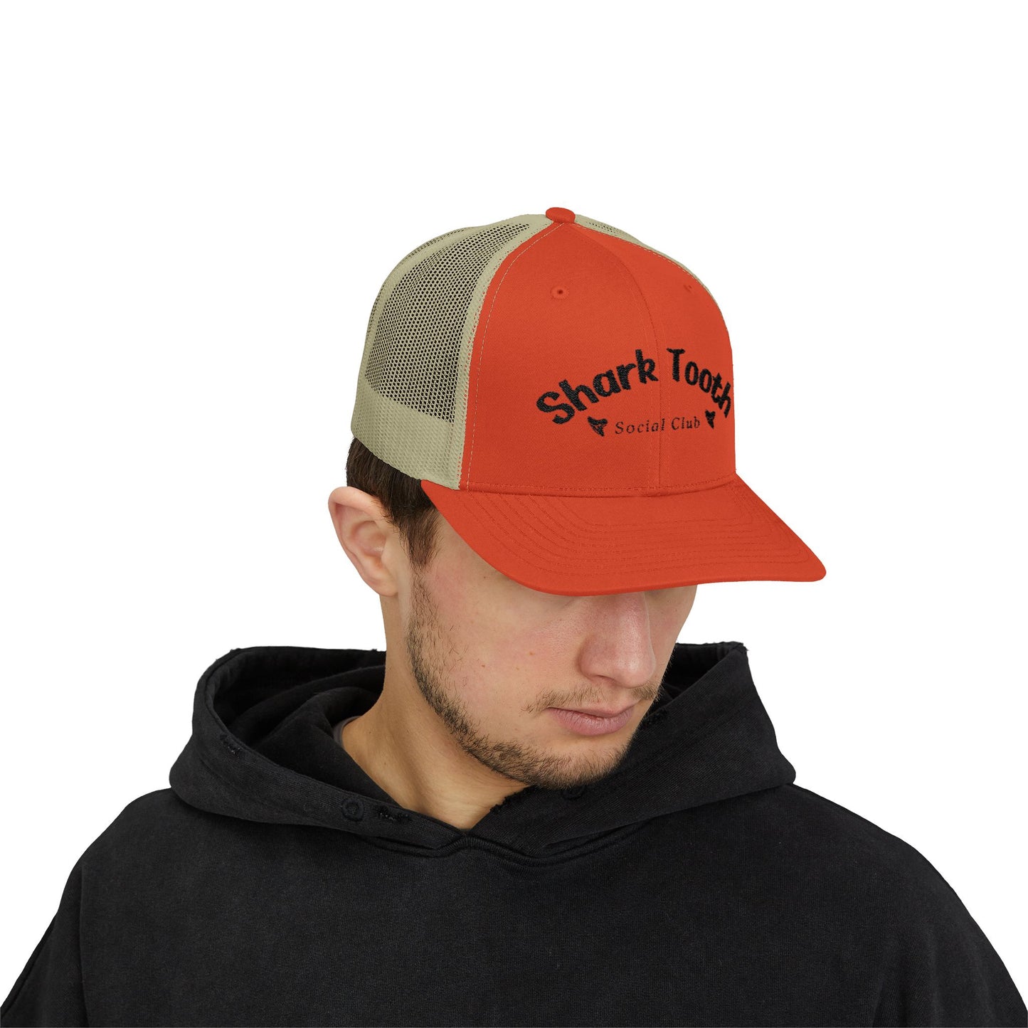 Shark Tooth Social Club Snapback Cap
