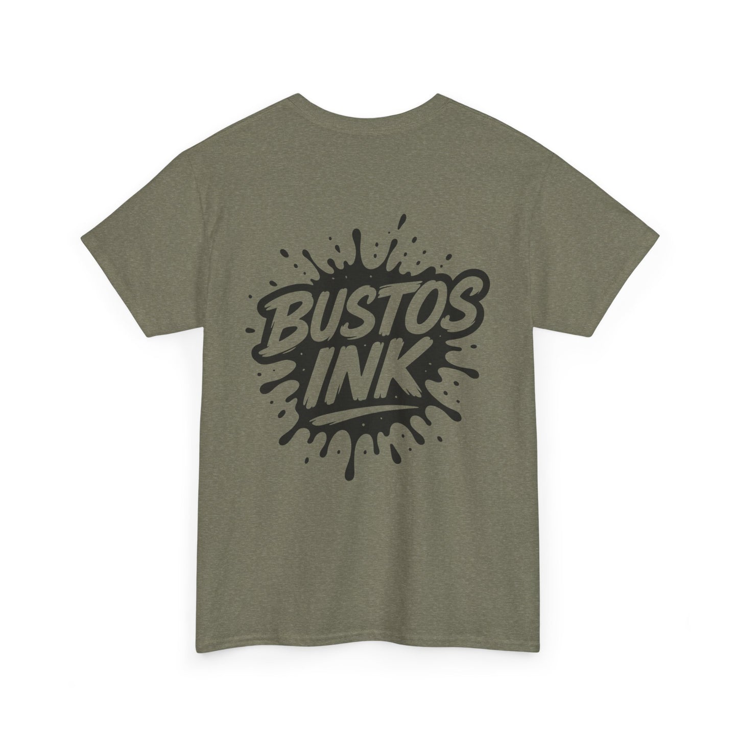 Bustos Ink Graphic Tee, Unisex Cotton T-Shirt, Streetwear Fashion, Casual Outfit, Gift for Art Lovers