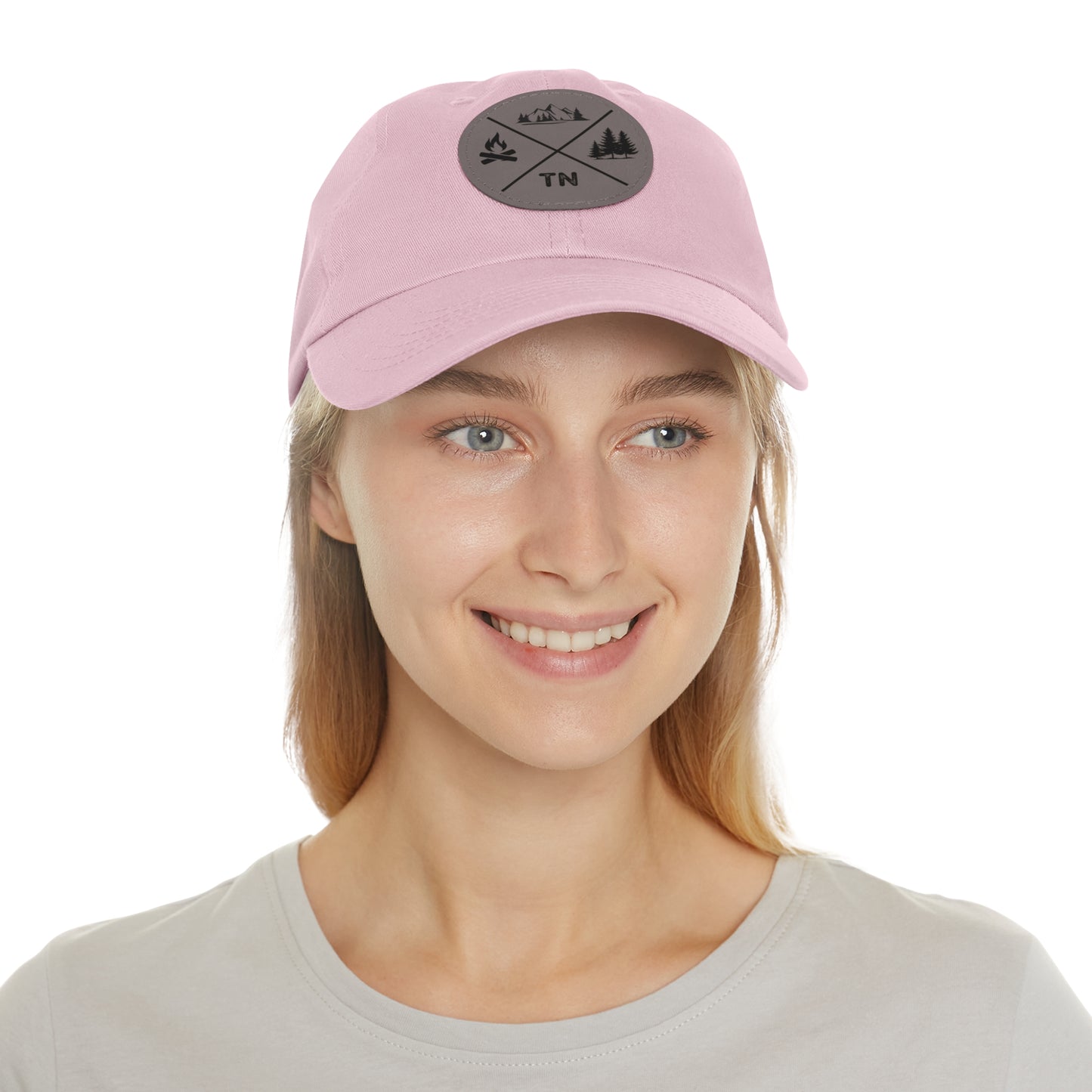 Hat with Leather Tennessee Outdoors Patch
