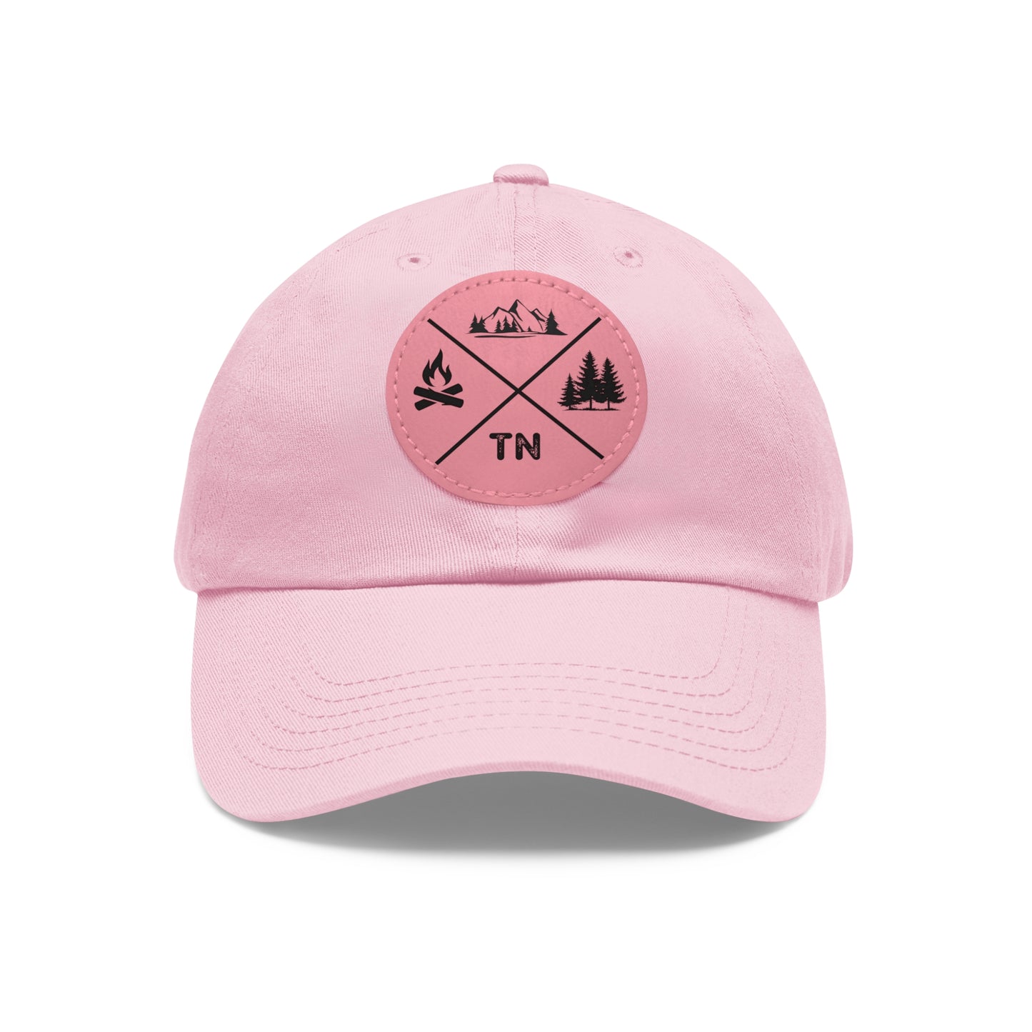 Hat with Leather Tennessee Outdoors Patch
