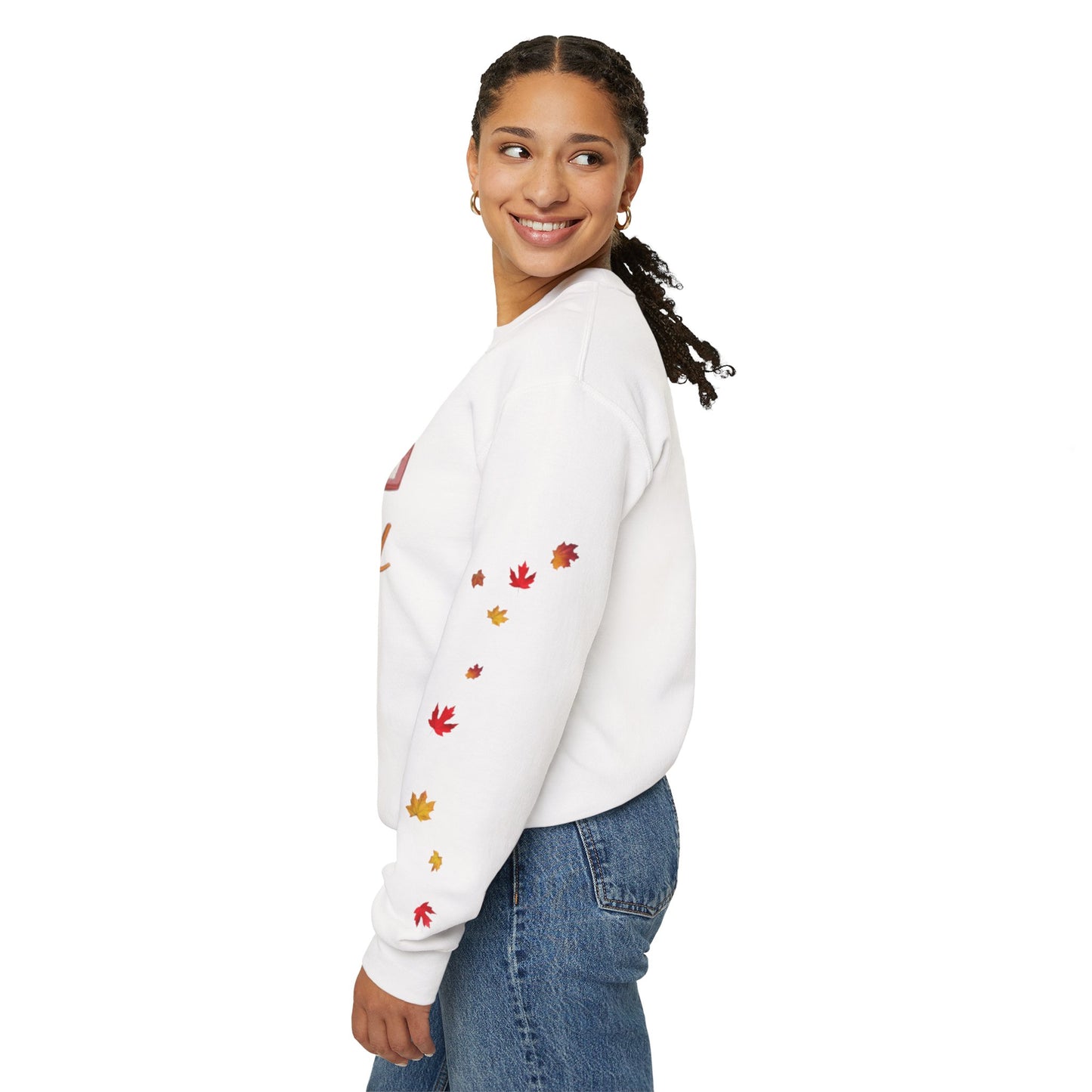 Cozy Fall Sweatshirt, Just a Girl Who Loves Fall, Comfy Crewneck Sweatshirt