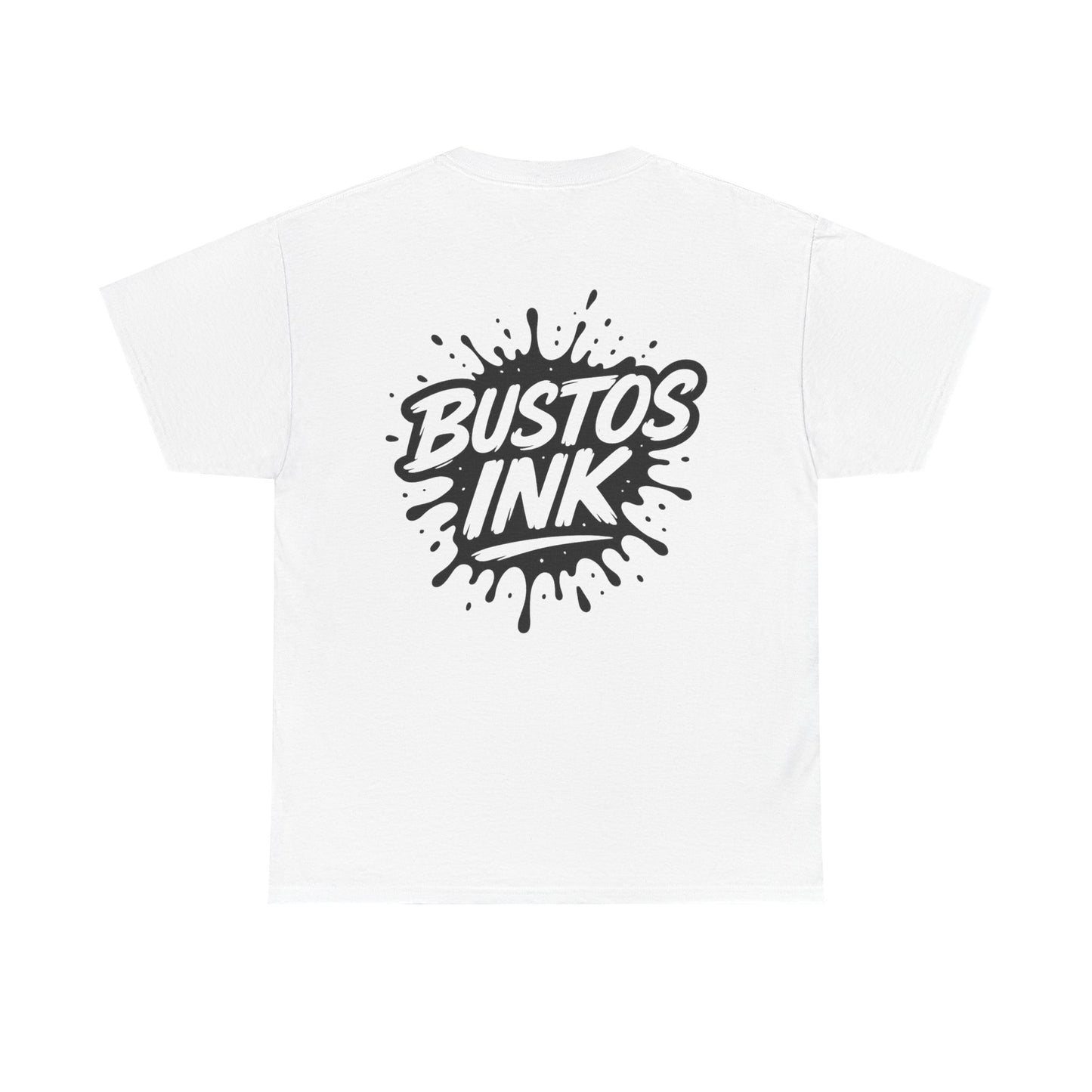 Bustos Ink Graphic Tee, Unisex Cotton T-Shirt, Streetwear Fashion, Casual Outfit, Gift for Art Lovers